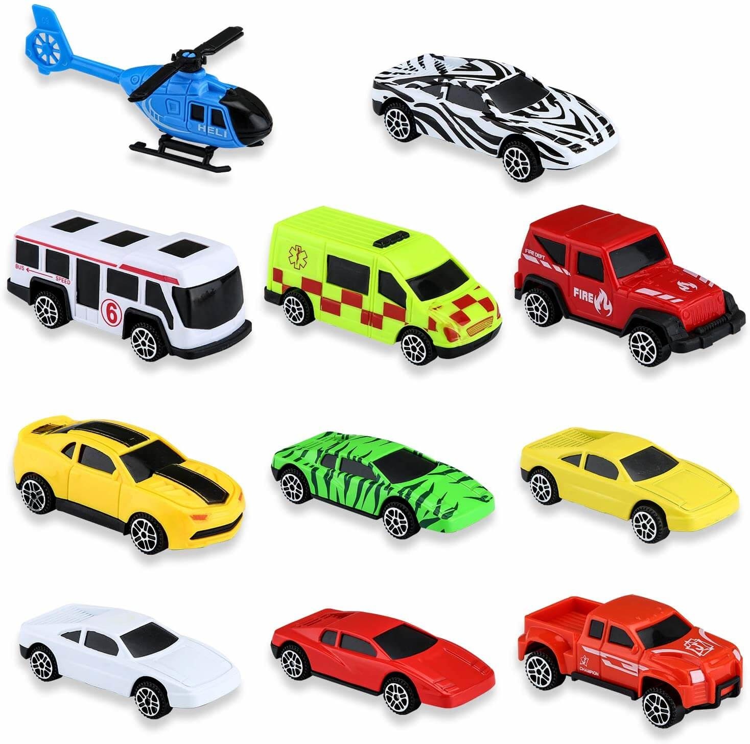 Dinosaurus Auto Speelgoedset