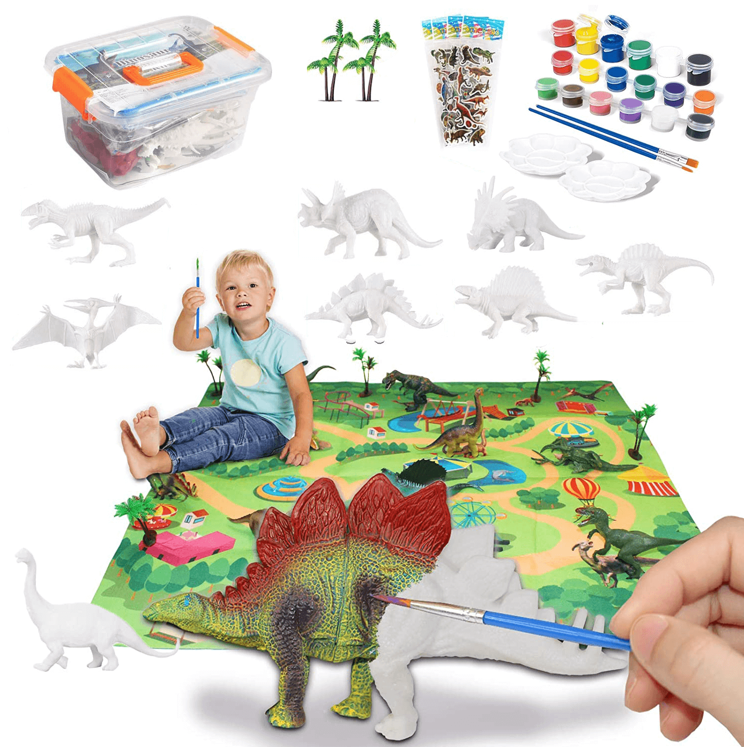 Dino Schilder Set