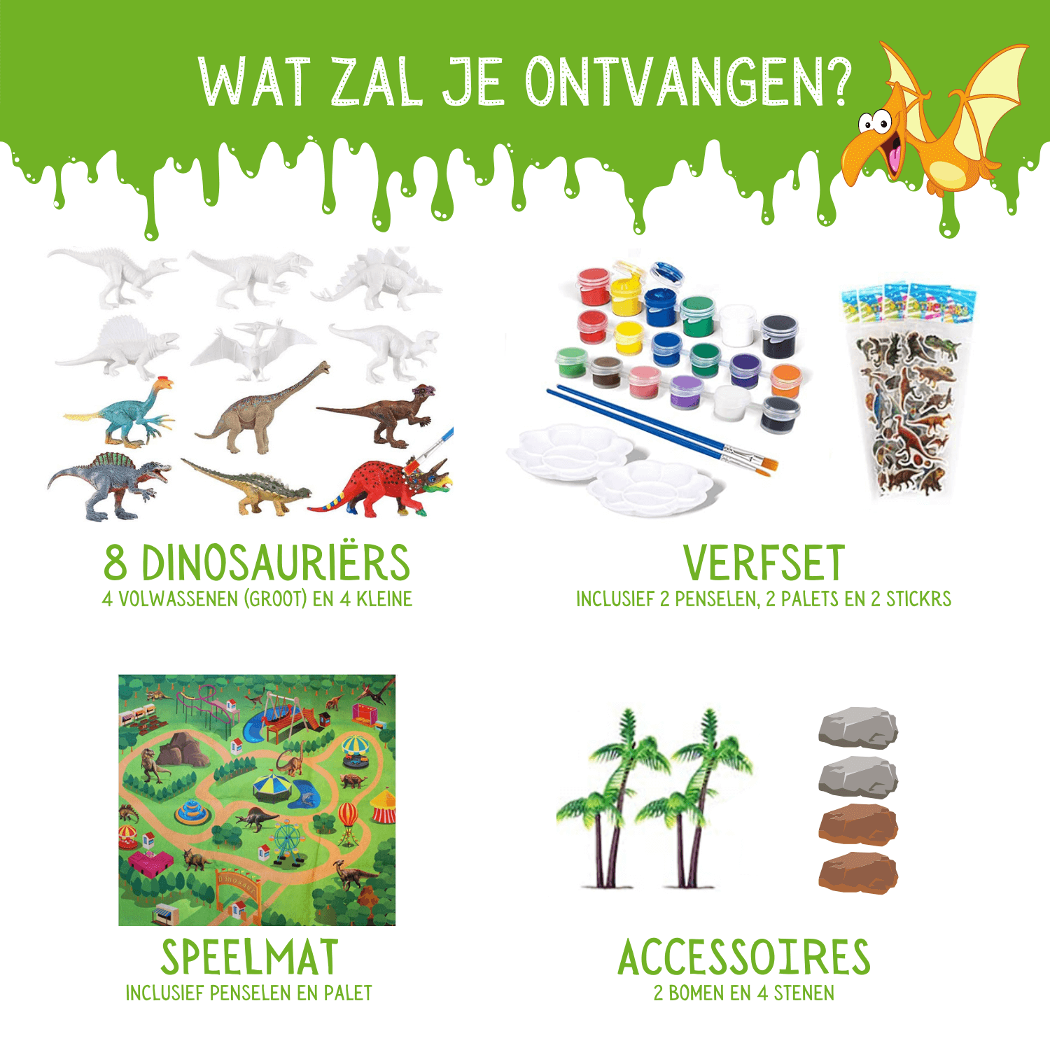 Dino Schilder Set