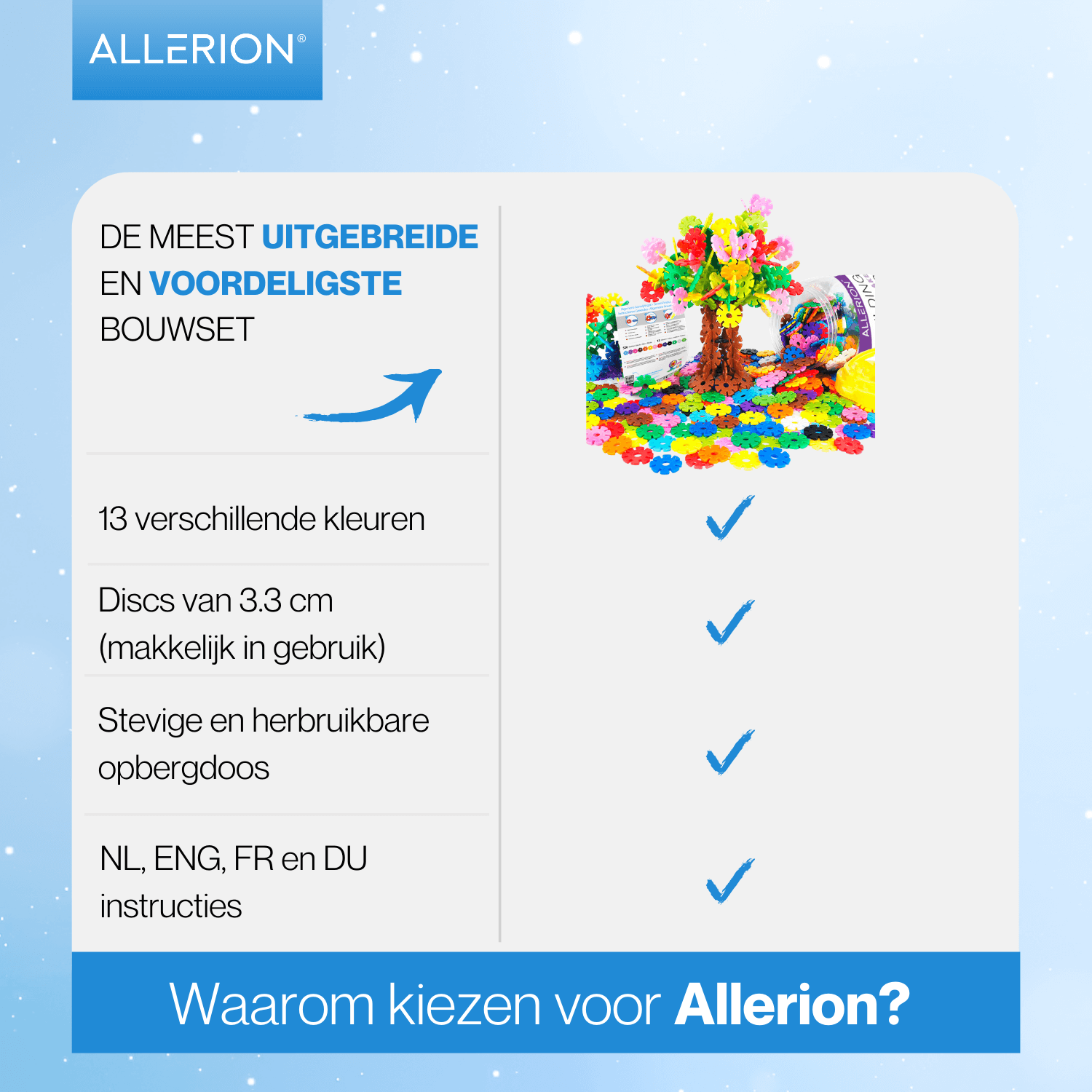 3D Sneeuwvlokken