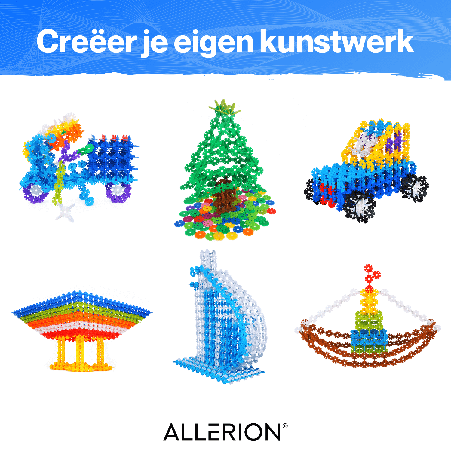 3D Sneeuwvlokken