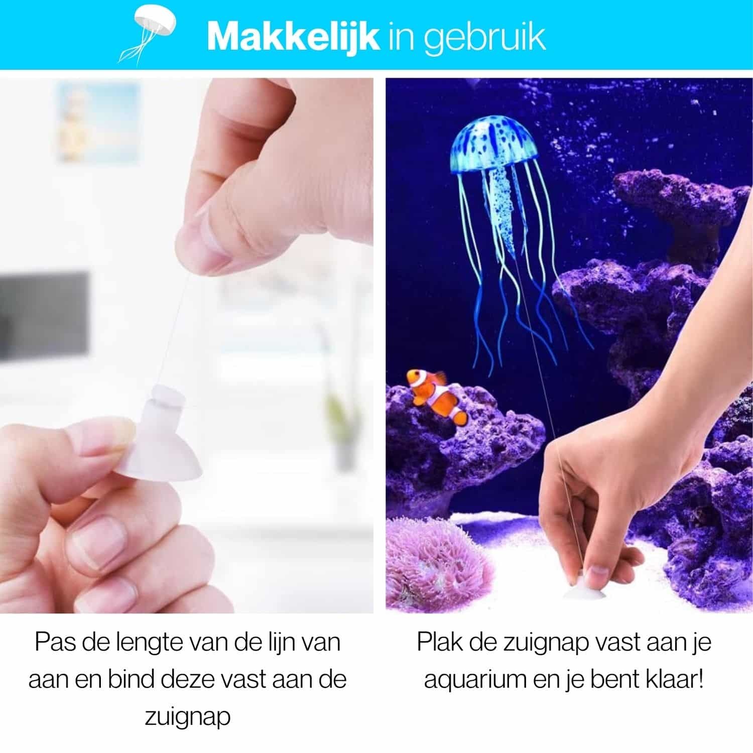 Aquarium Decoratie Set