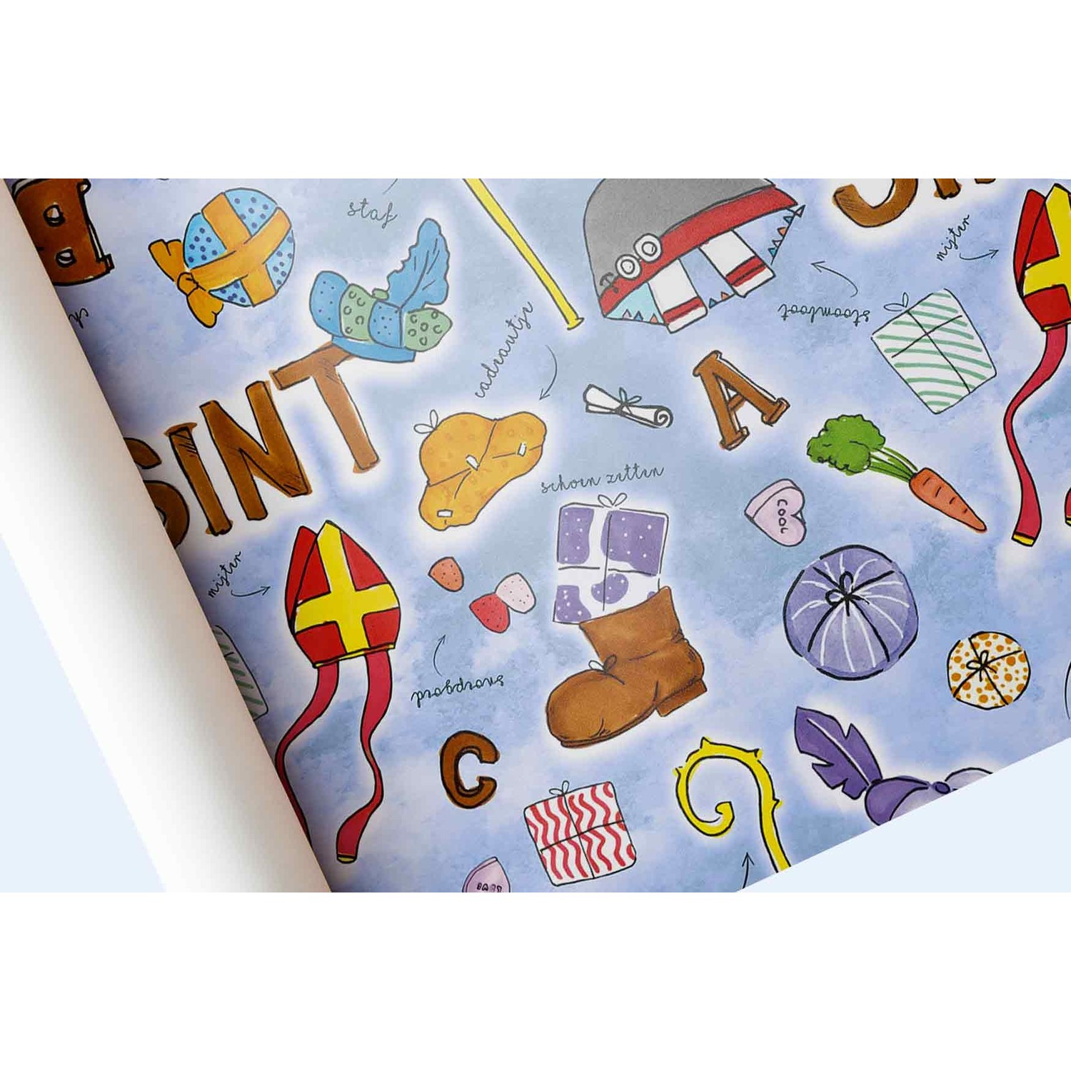 Cadeauverpakking - Sint Blauw