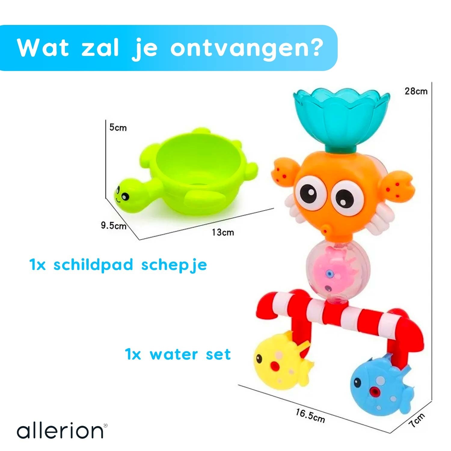 Badspeelgoed Fontein Visjes