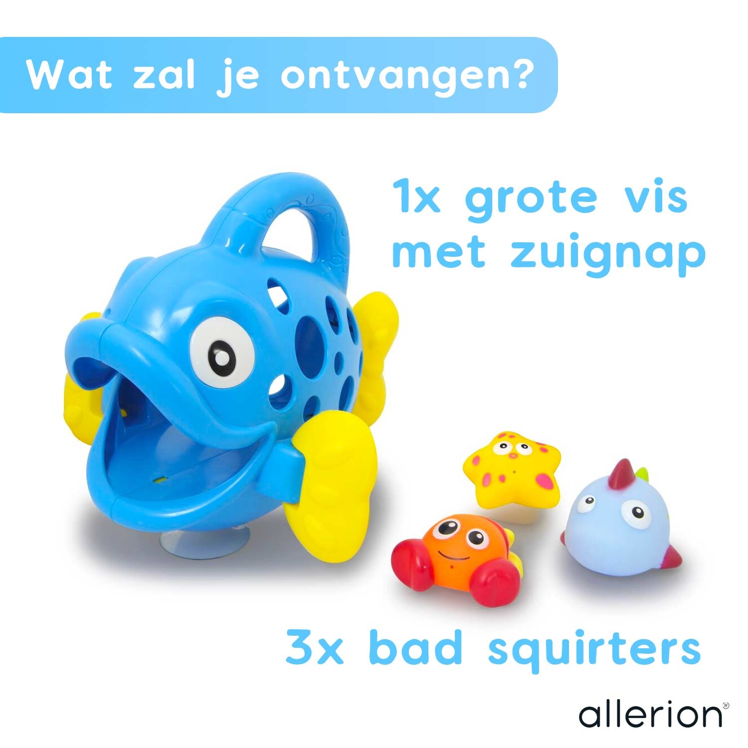 Allerion Hongerige Vis Badspeelgoed