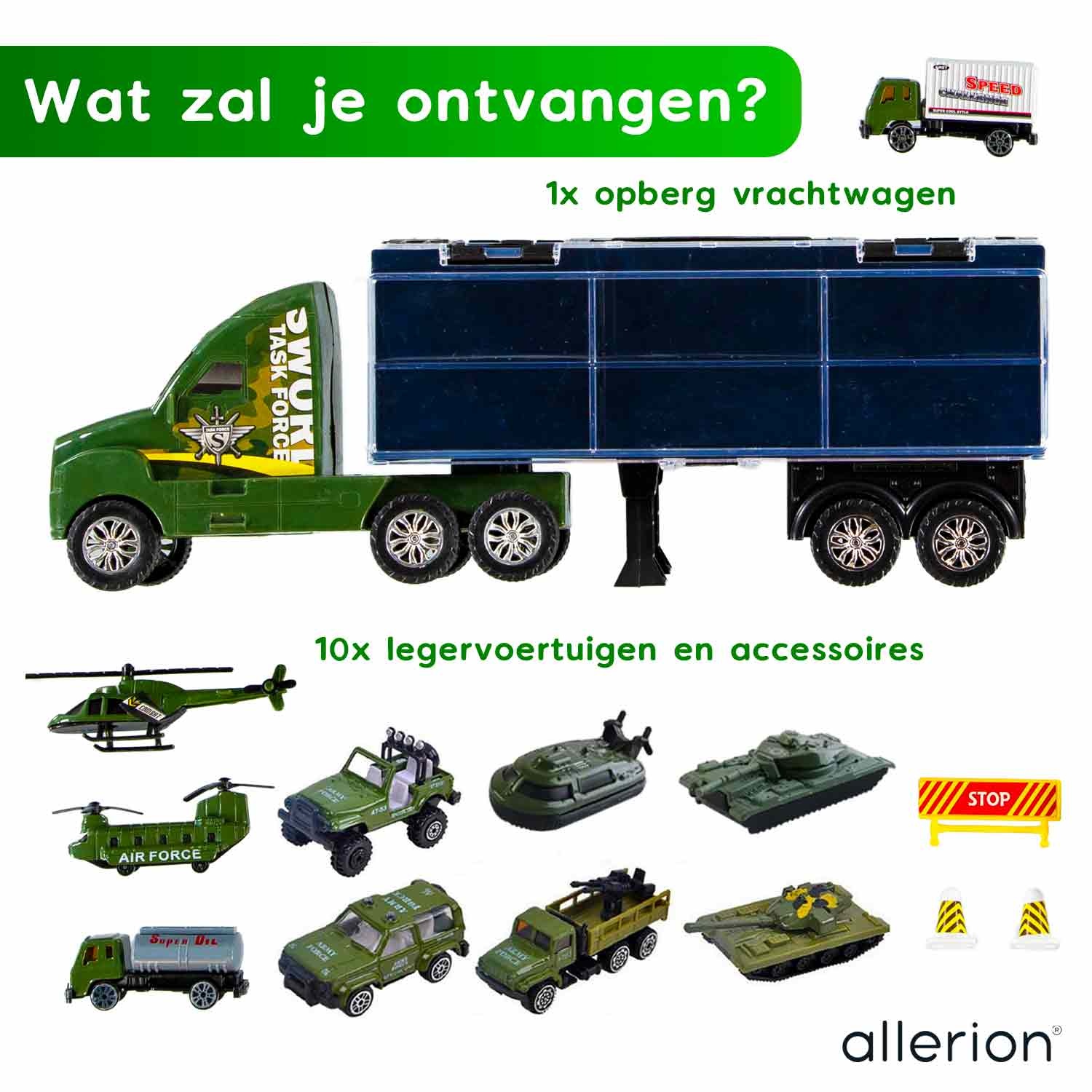 Leger Auto Speelgoedset