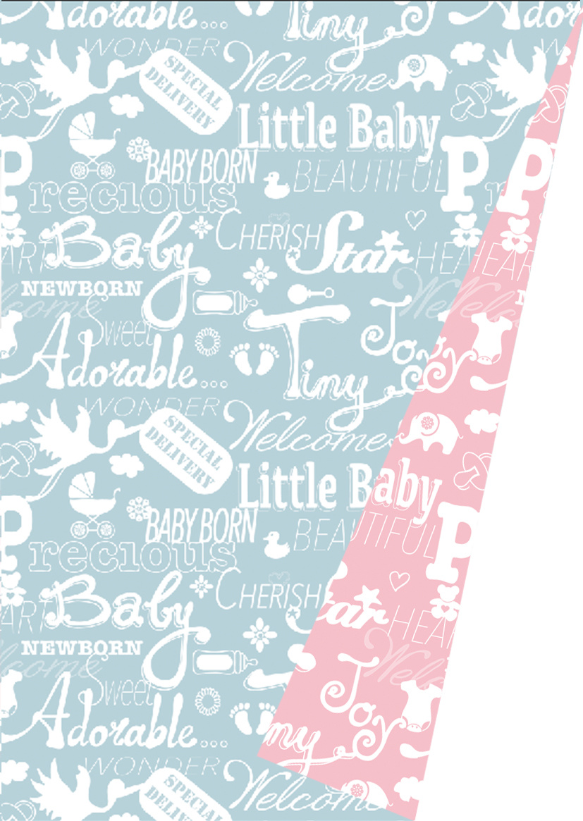 Cadeauverpakking – Baby Blauw (1 artikel)