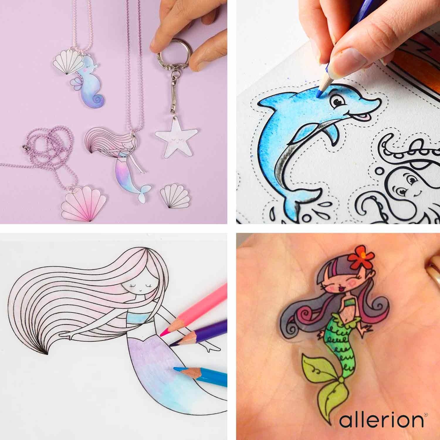 Krimpfolie Set Mermaids