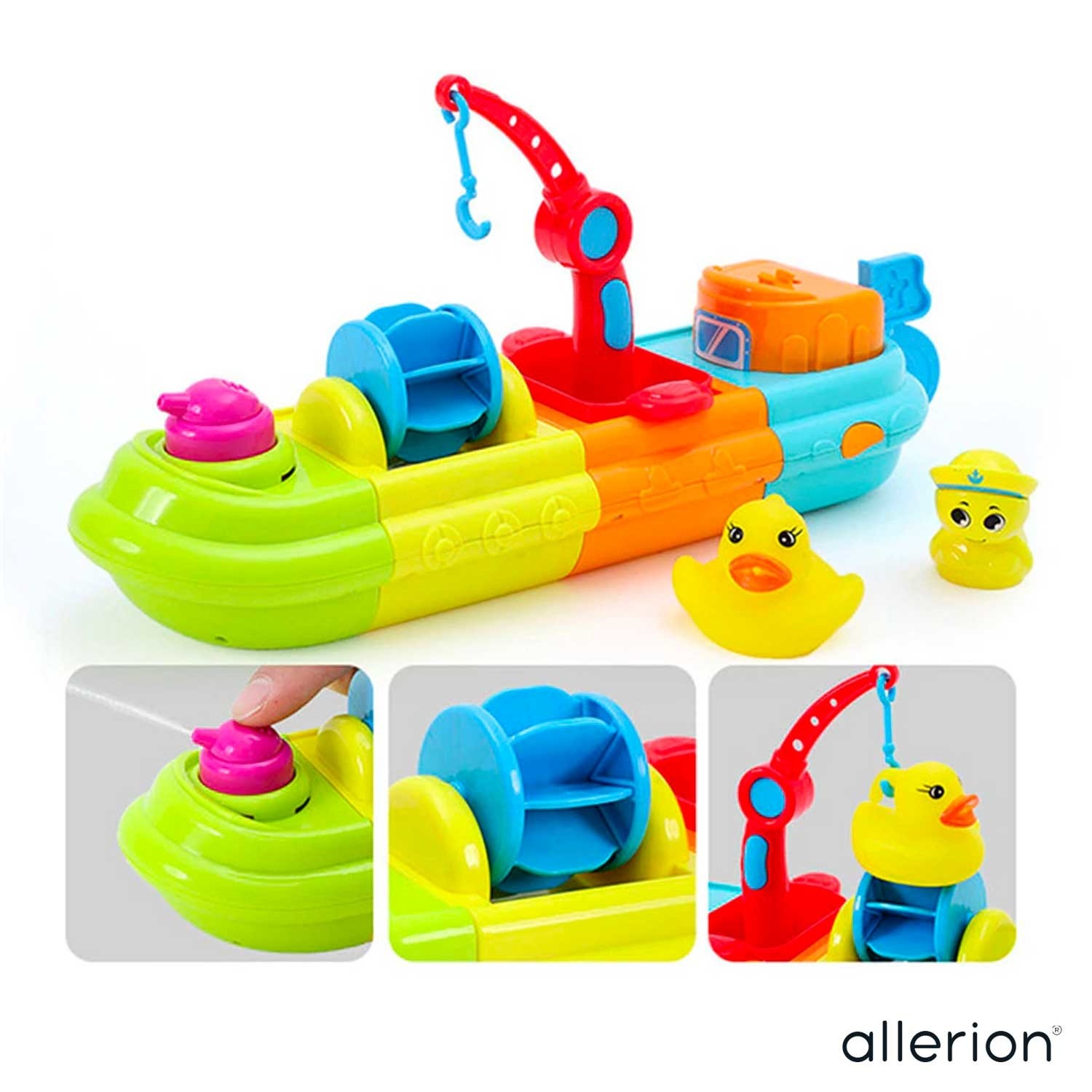 Resoneer wacht Boom XL Bootjes Badspeelgoed - Allerion - Allerion