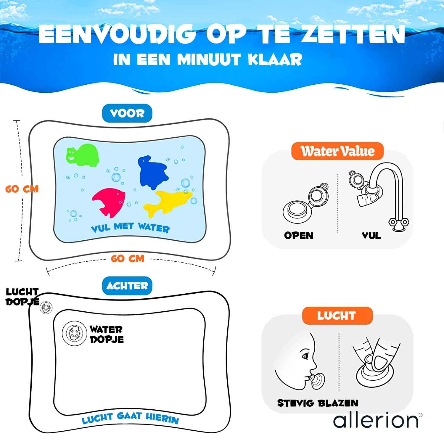 Waterspeelmat voor Baby's