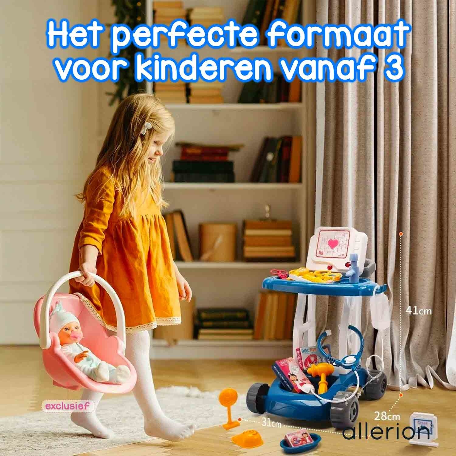 Dokter Speelgoed Set met Kar