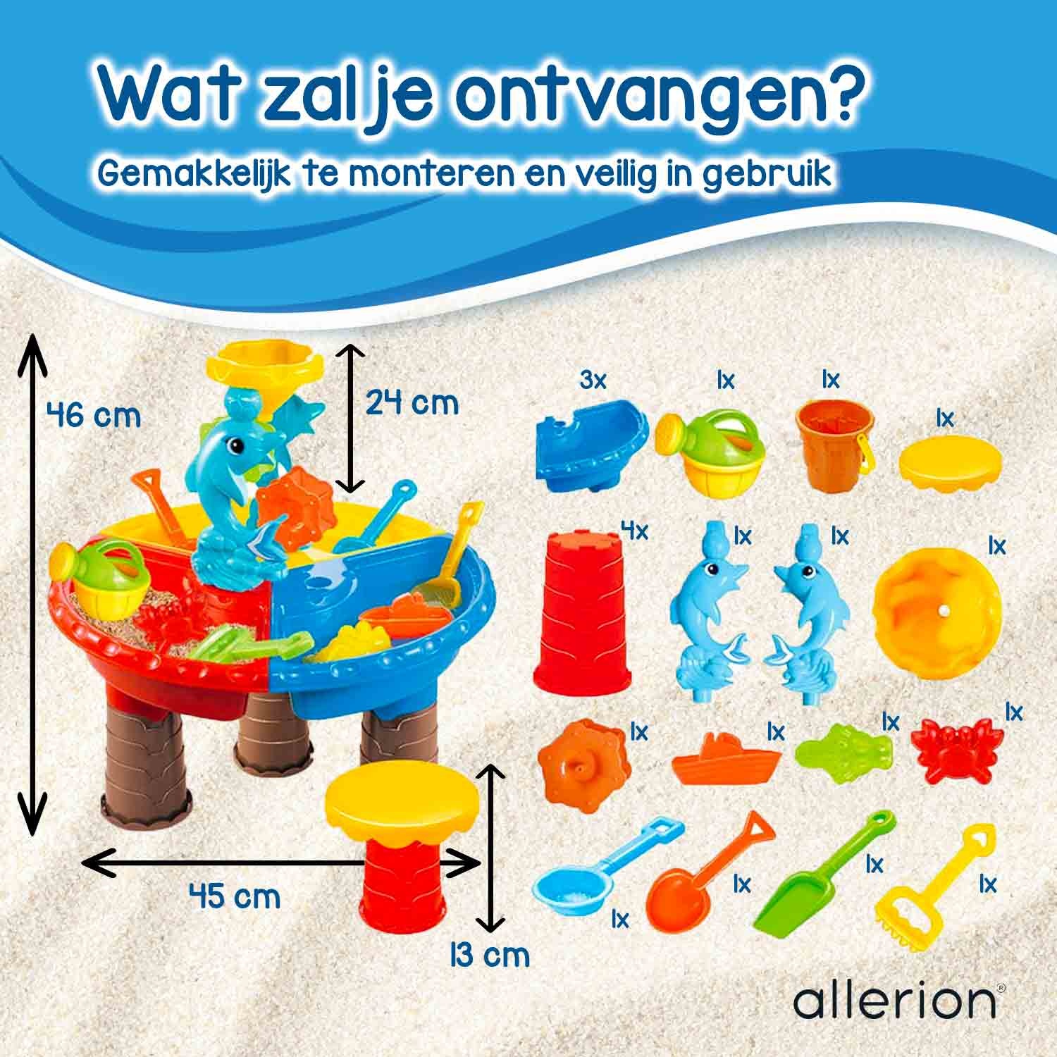 Water en zand tafel