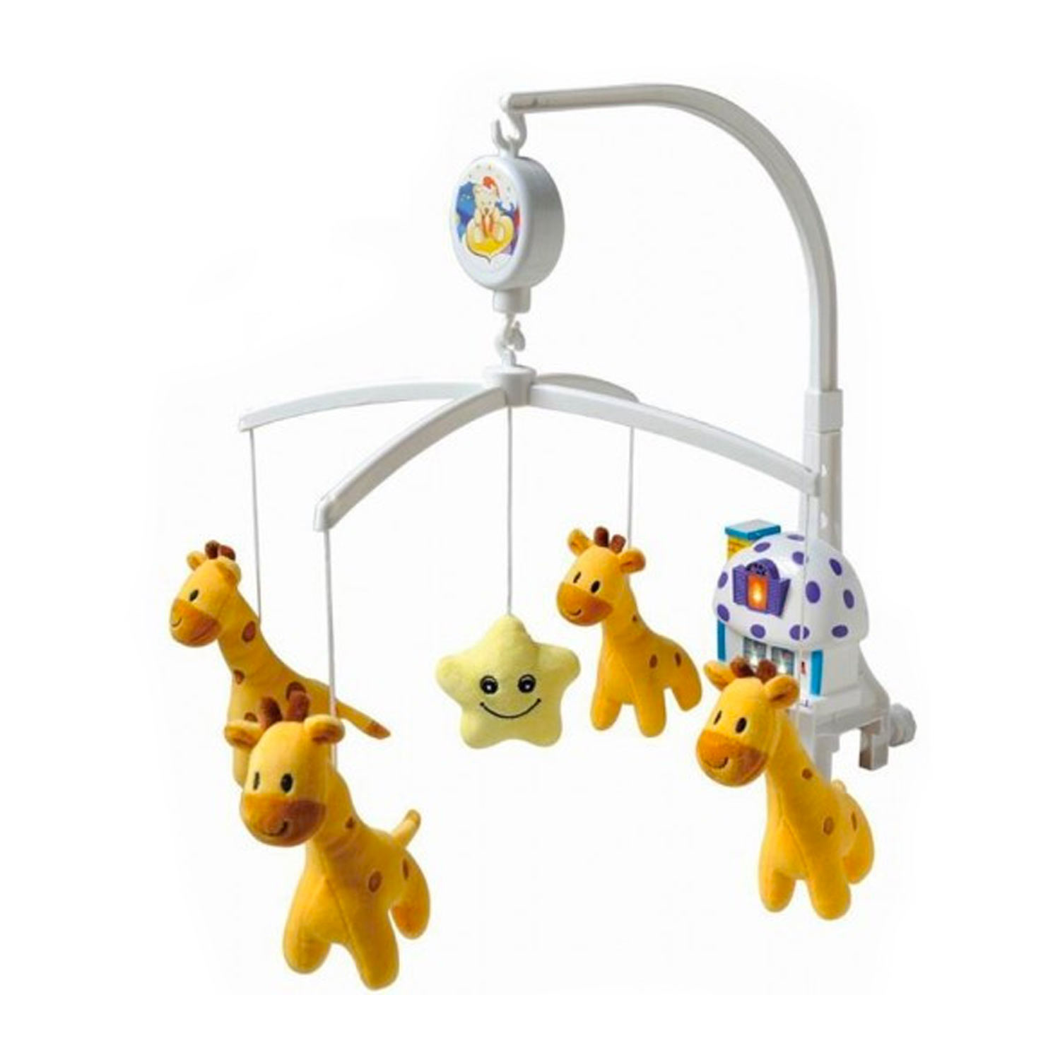Muziekmobiel Giraffe