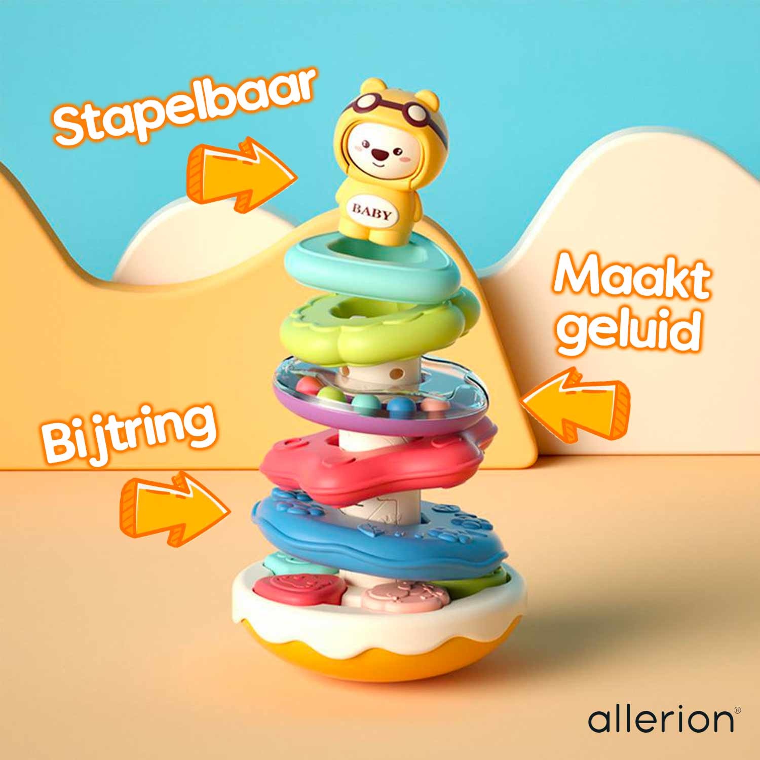 Baby Stapelblokken (zacht)