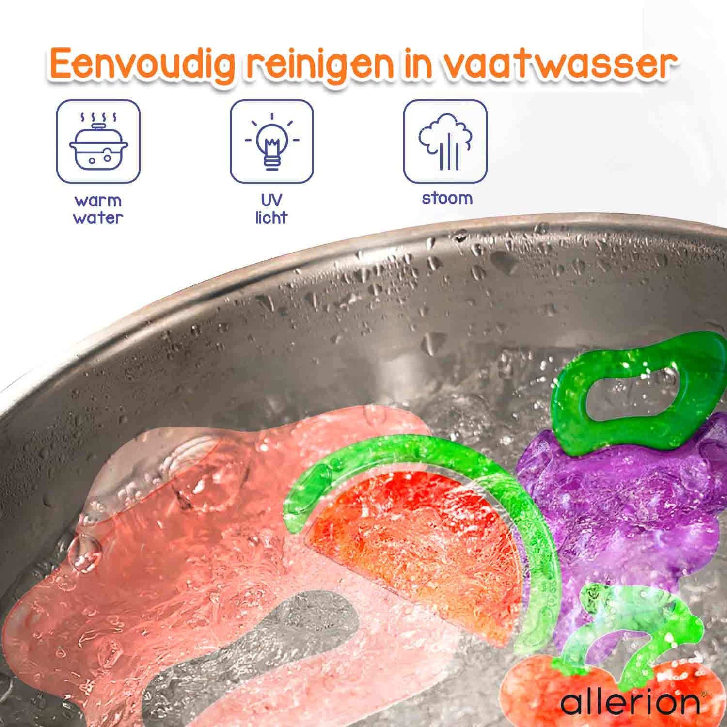 Koelbijtringen 8 stuks