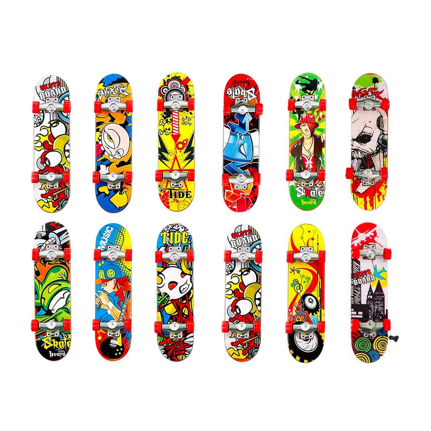 Fingerboard Set 12 stuks