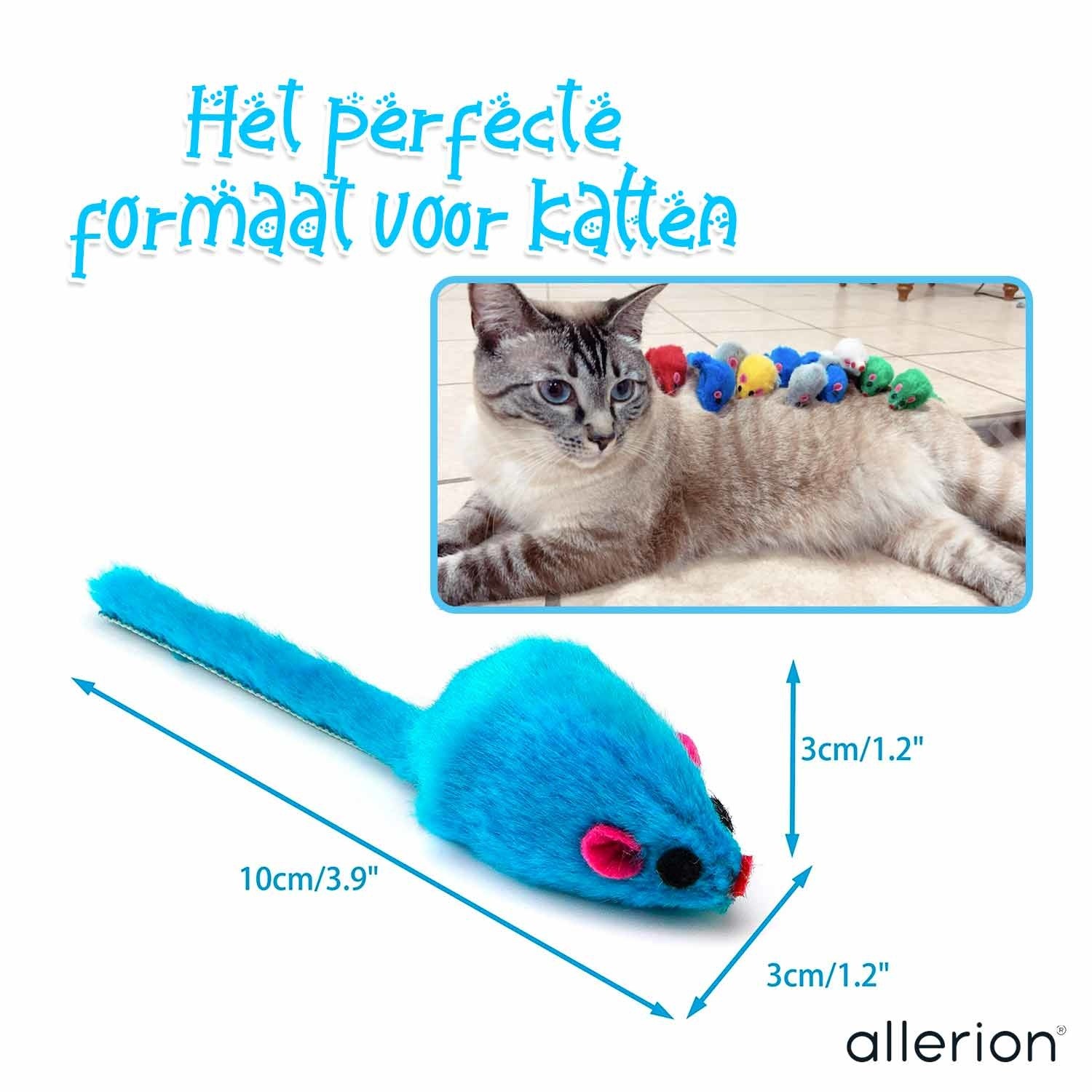Kattenspeeltjes Muisjes Set - 36st