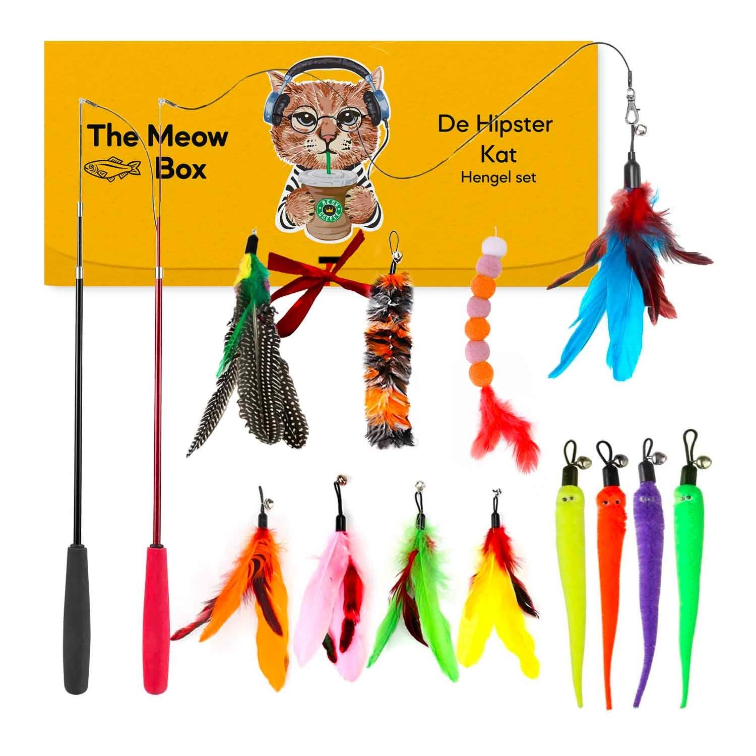 Kattenspeelgoed Hengel Set