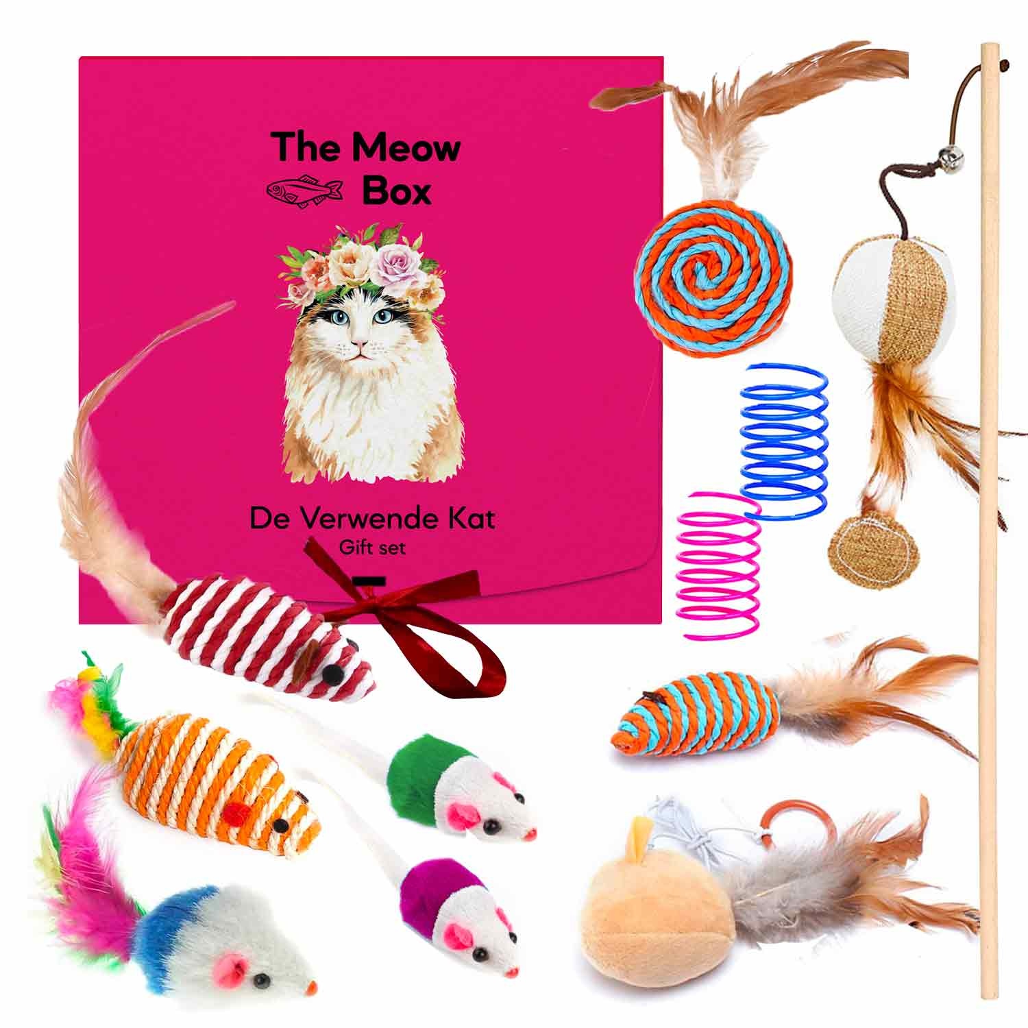 Kattenspeeltjes Gift Set