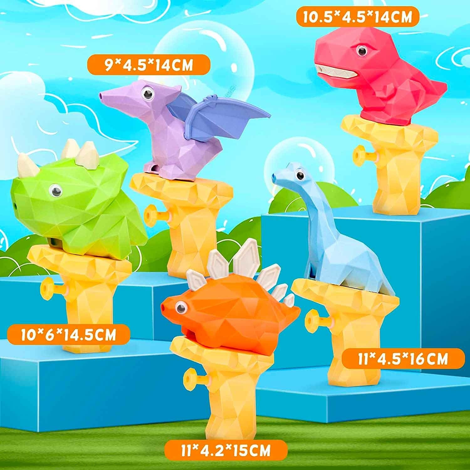 Badspeelgoed Spuitende dino's