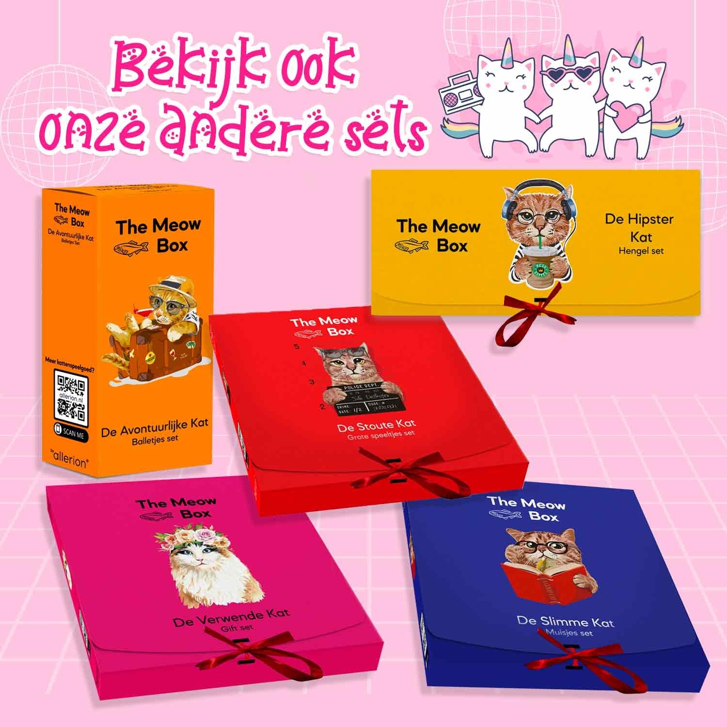 Kattenspeelgoed Set - 20st