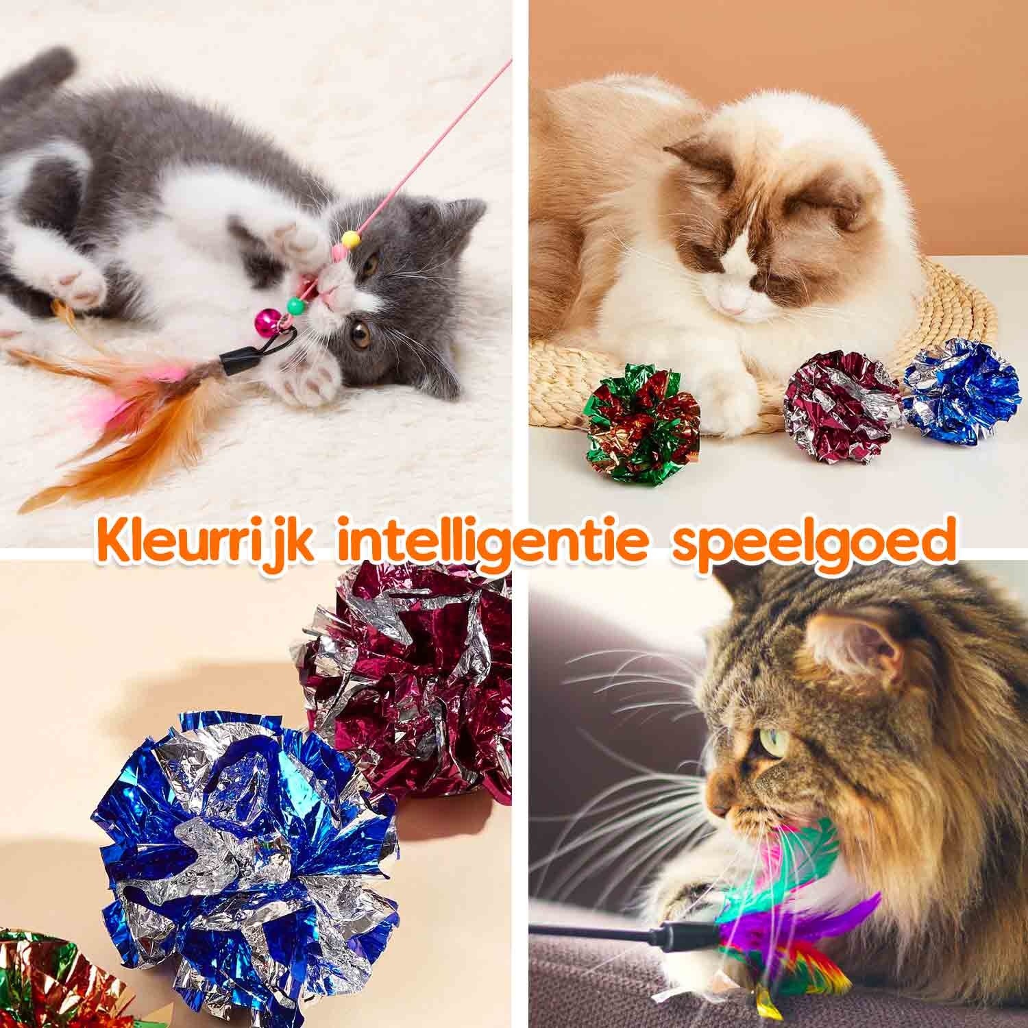 Kattenspeelgoed Set - 20st