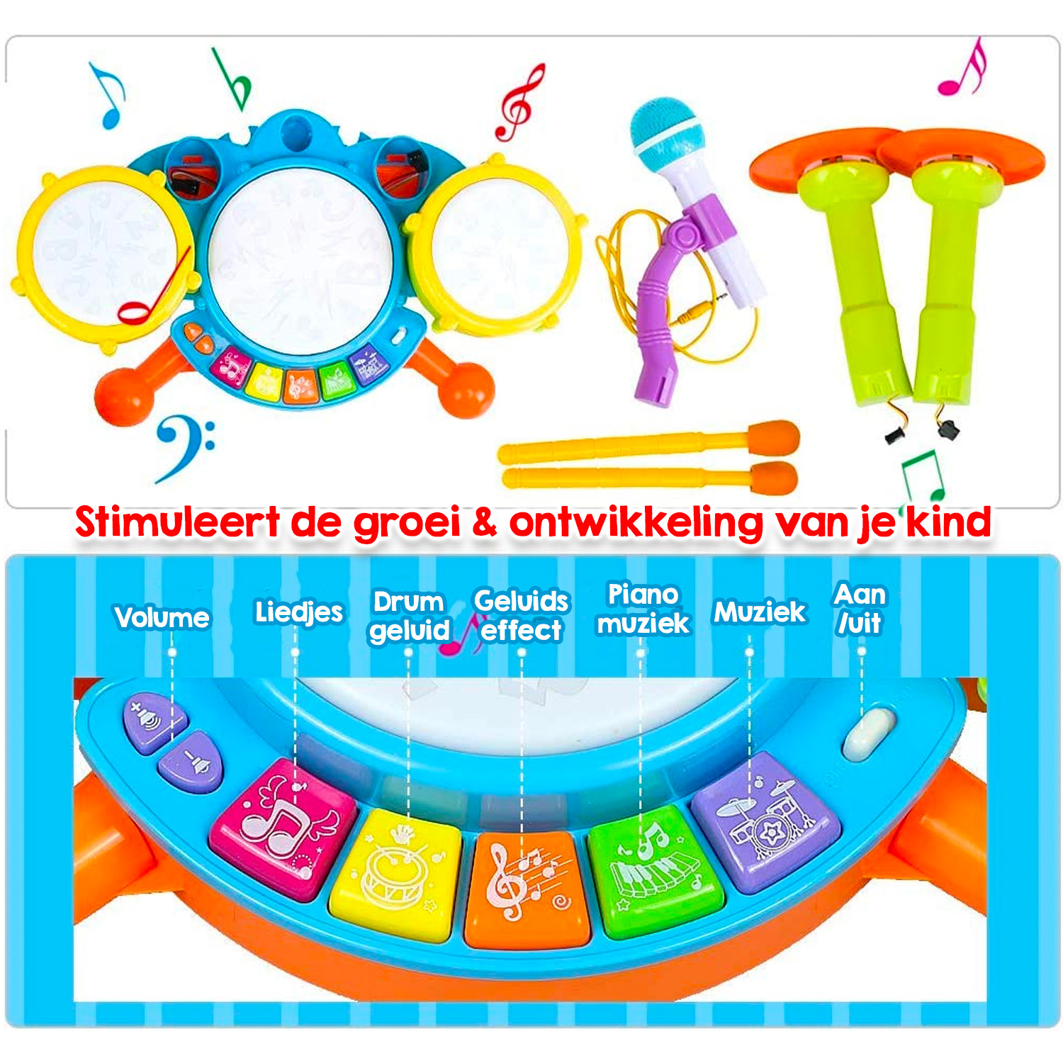 Speelgoed Drum Set