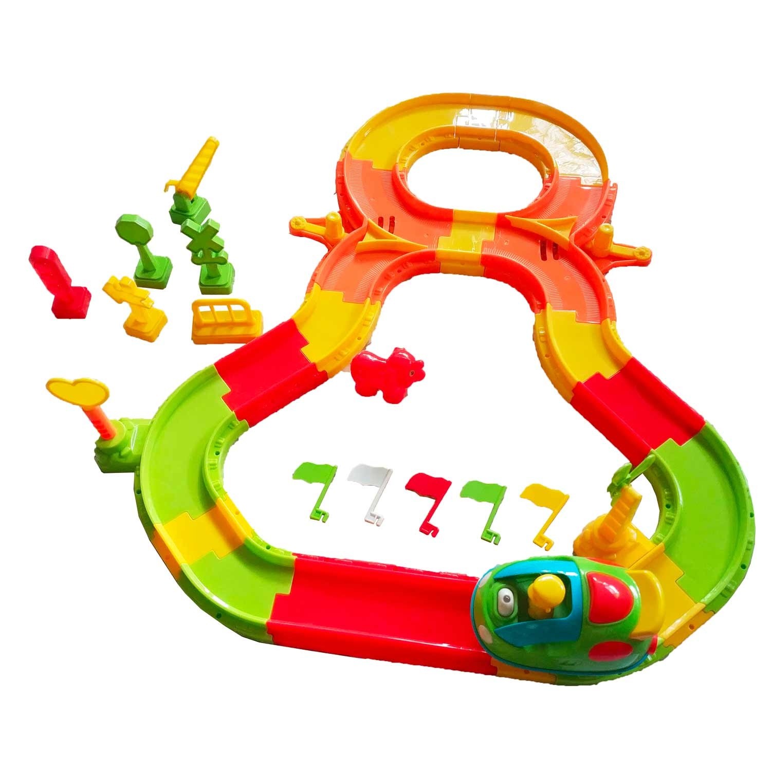 Racebaan Rainbow Peuters