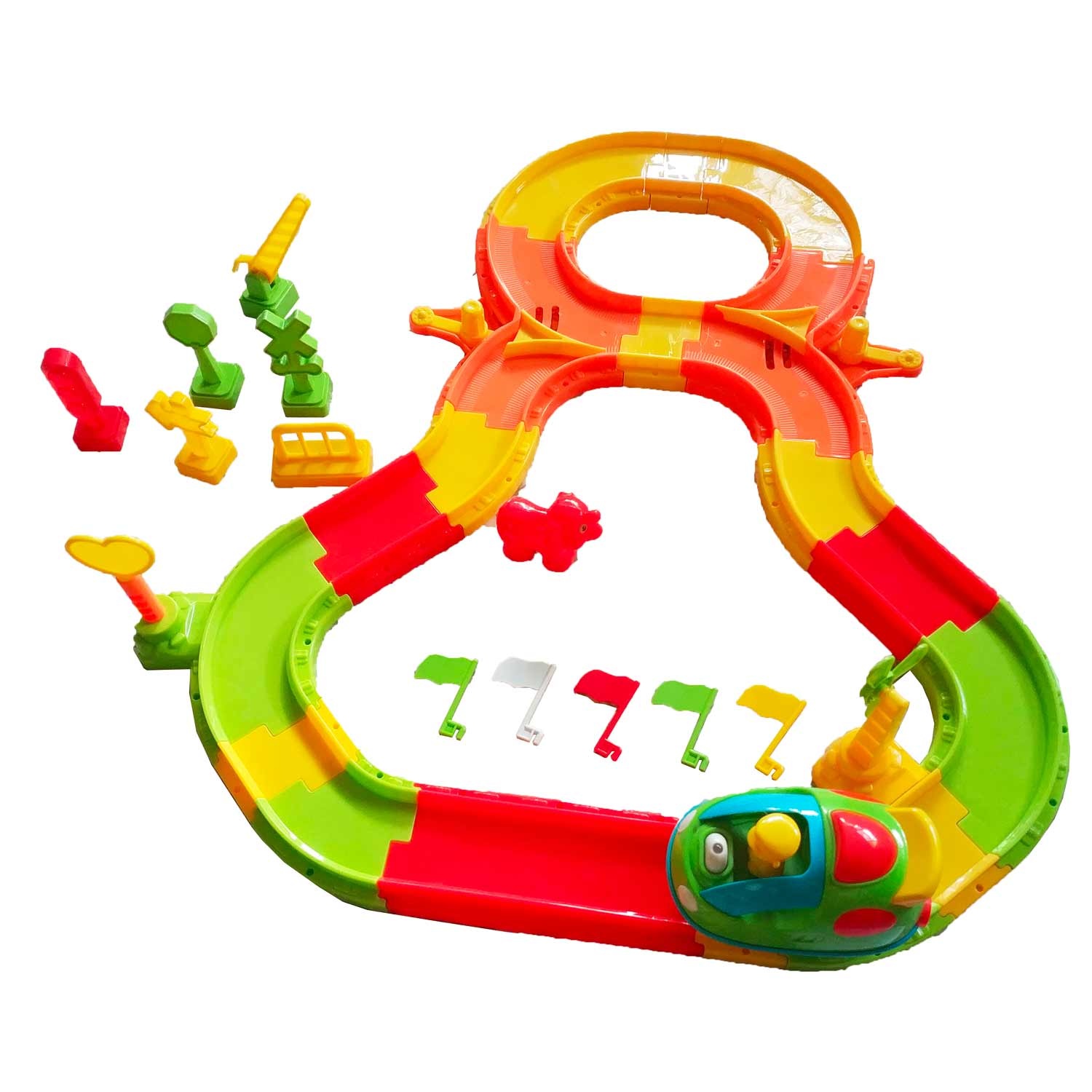 Racebaan Rainbow Peuters