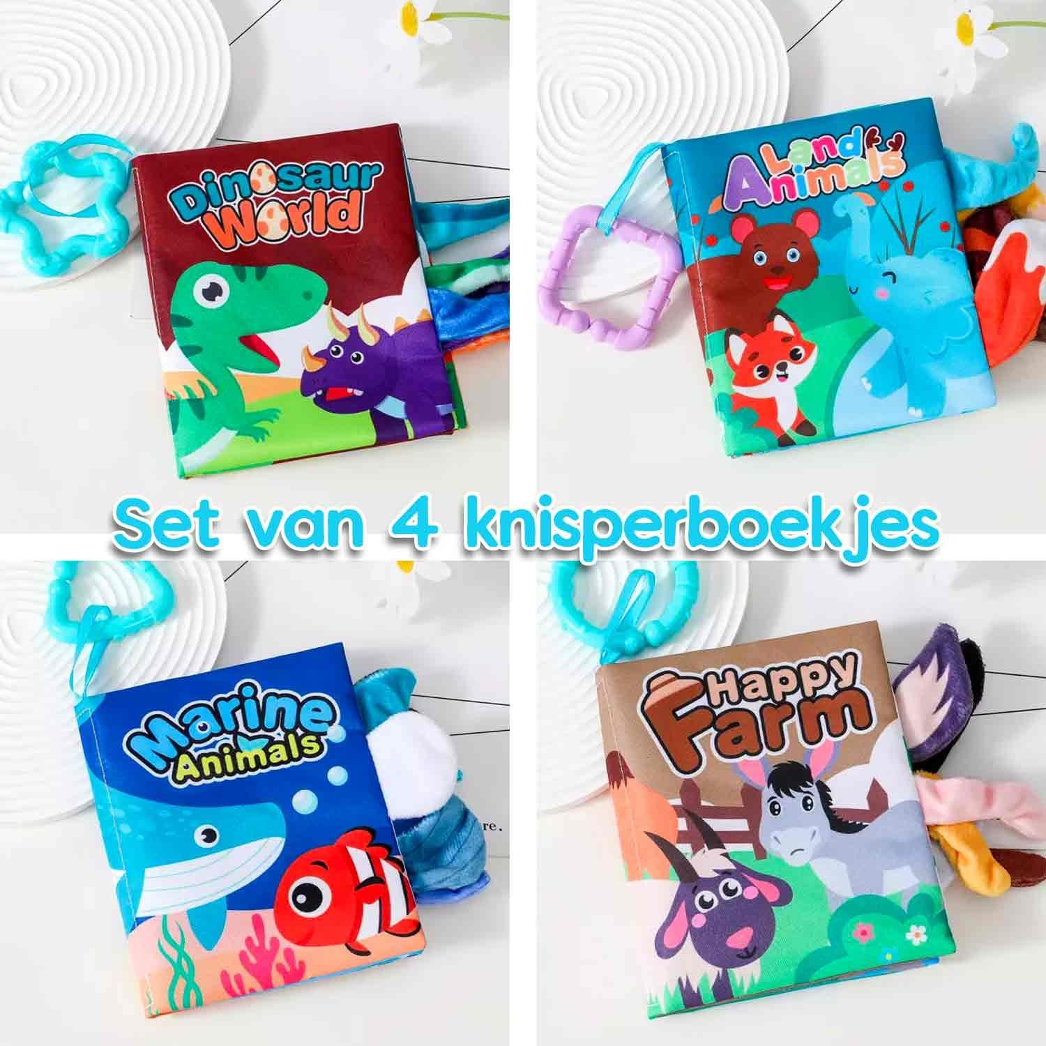Baby zachte boekjes set