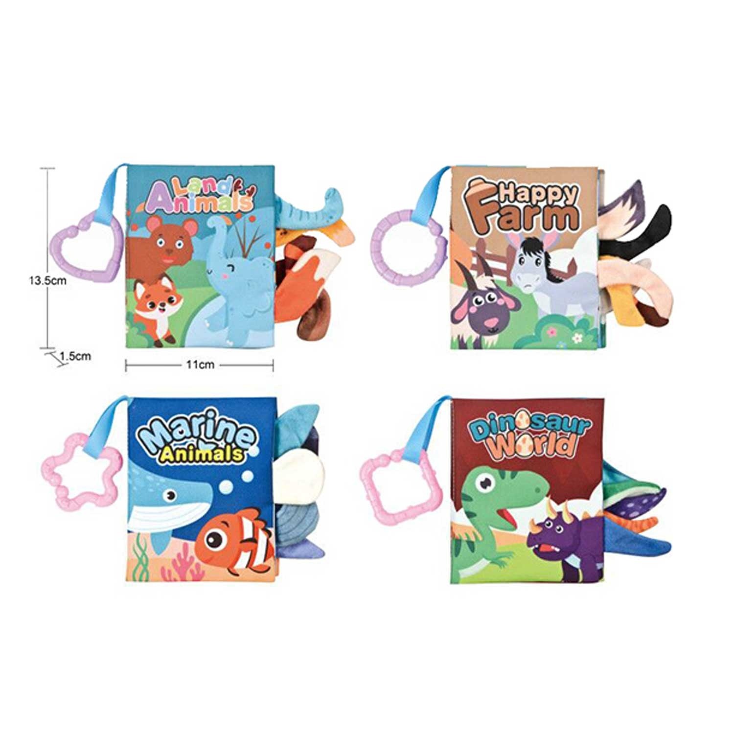 Baby zachte boekjes set