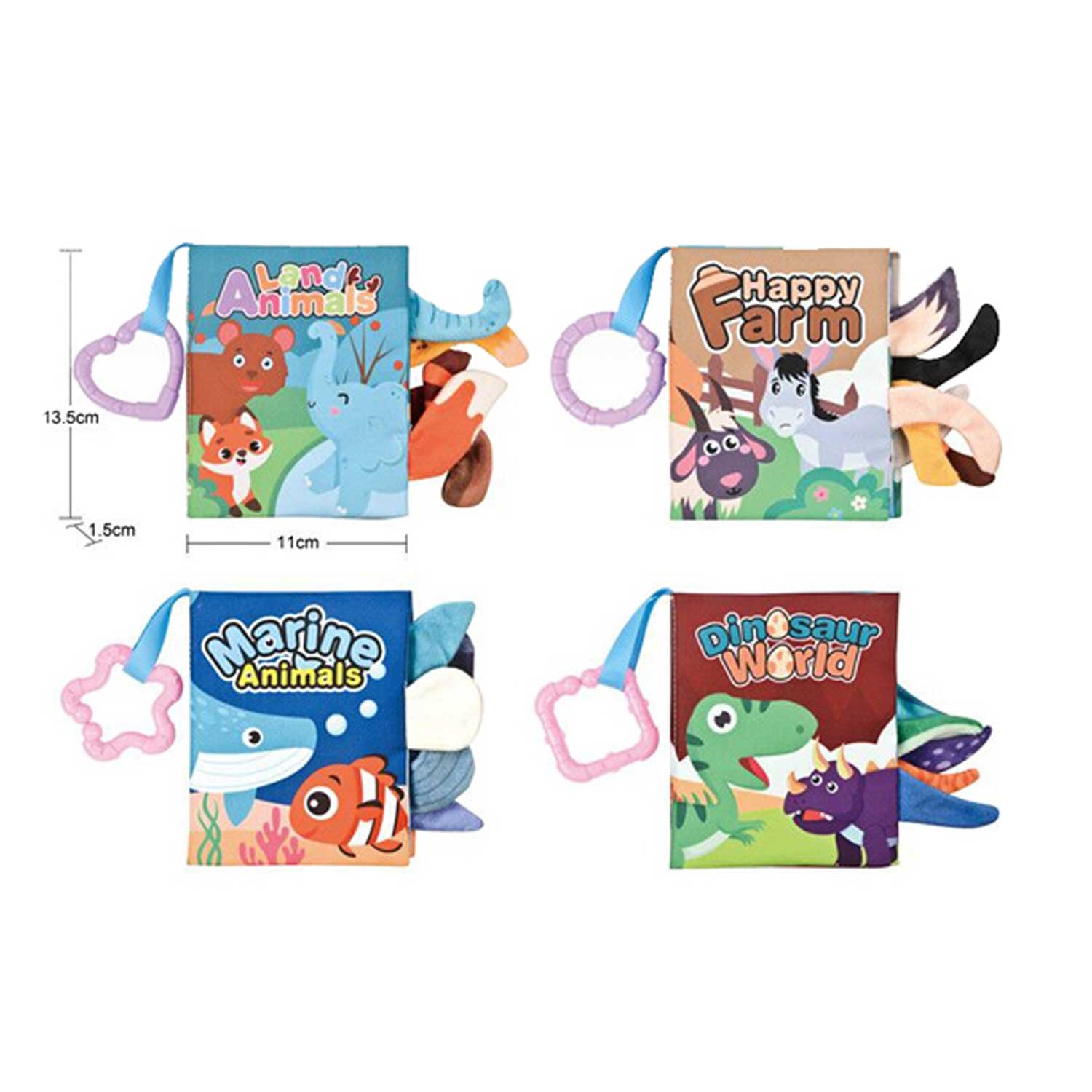 Baby zachte boekjes set