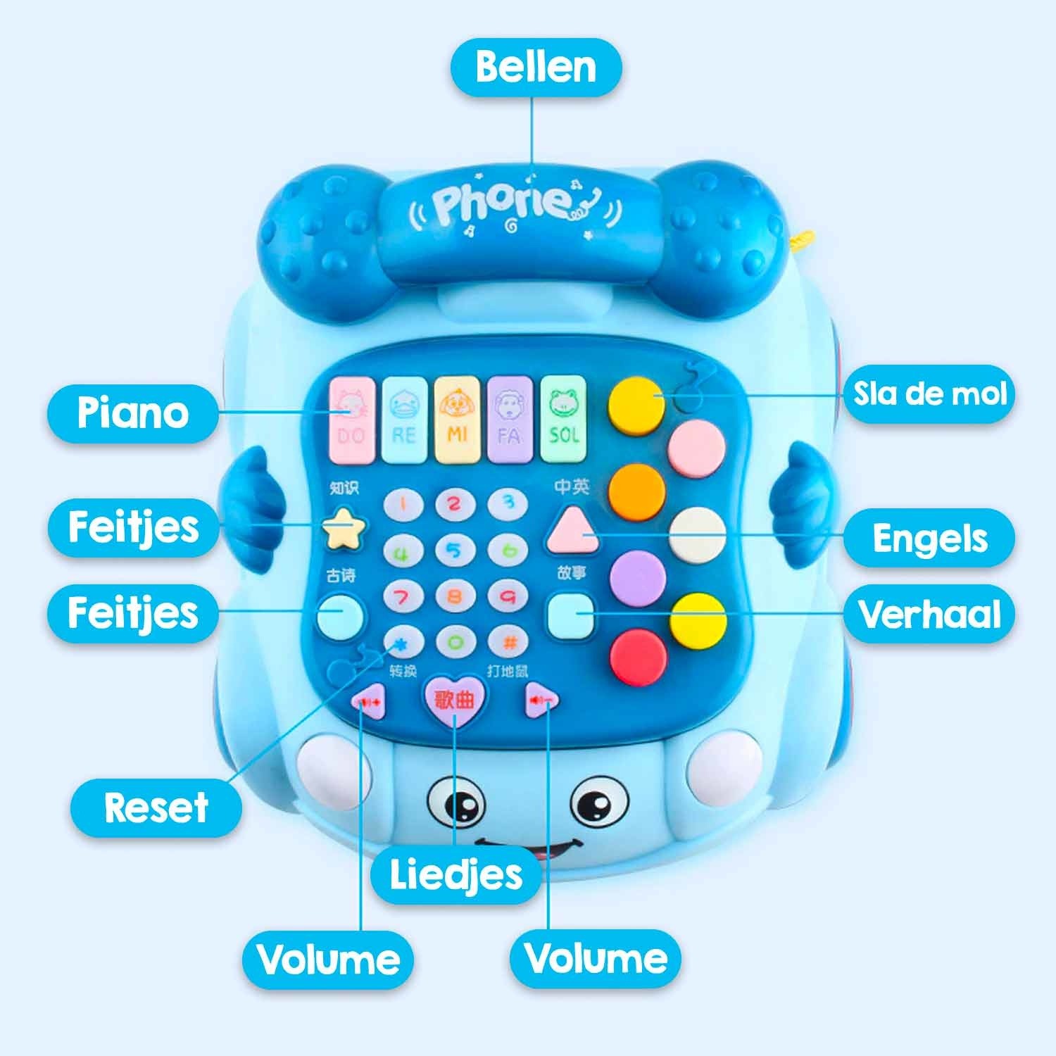 Auto Telefoon Speelset