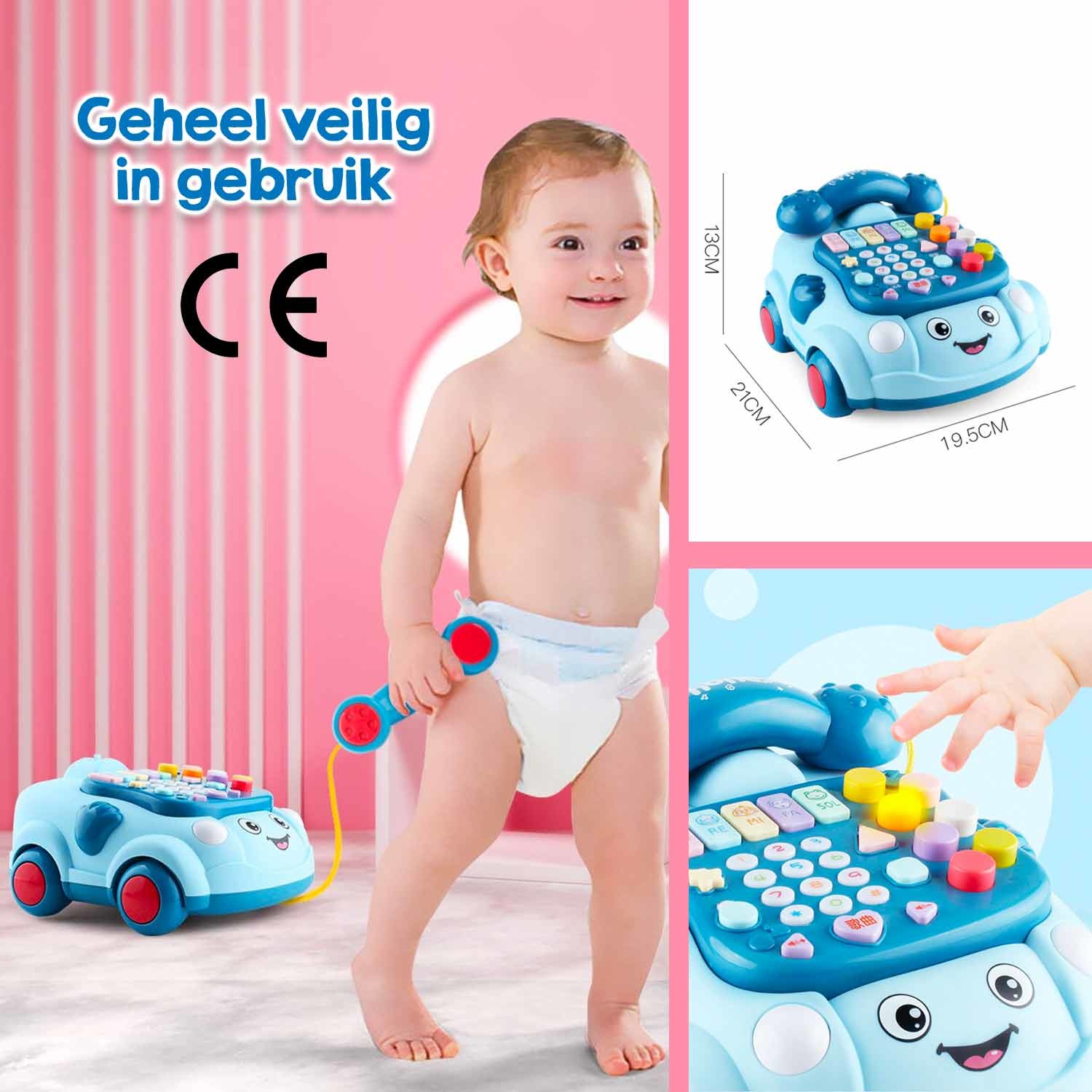 Auto Telefoon Speelset