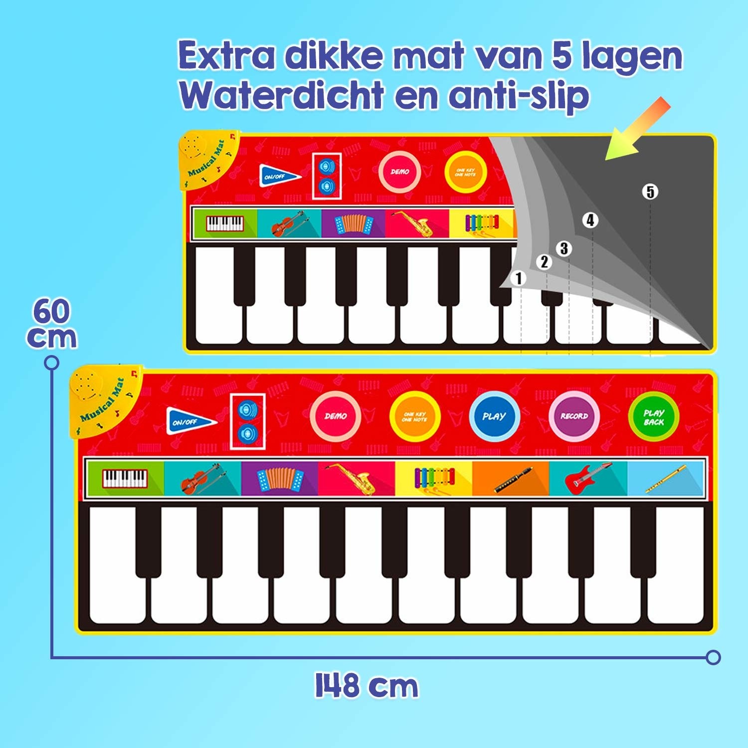 Mega Piano Mat