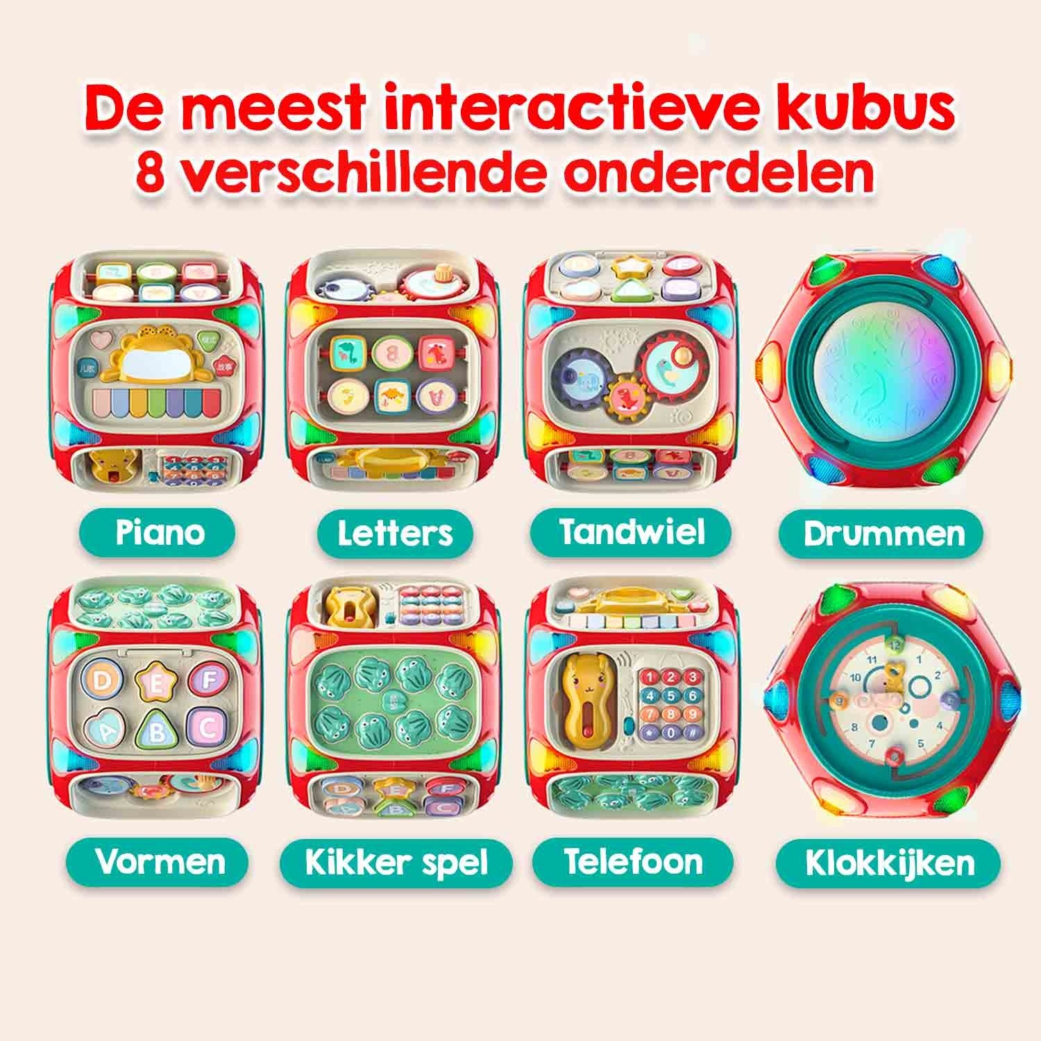 Activiteitenkubus XL - Tweedekansje