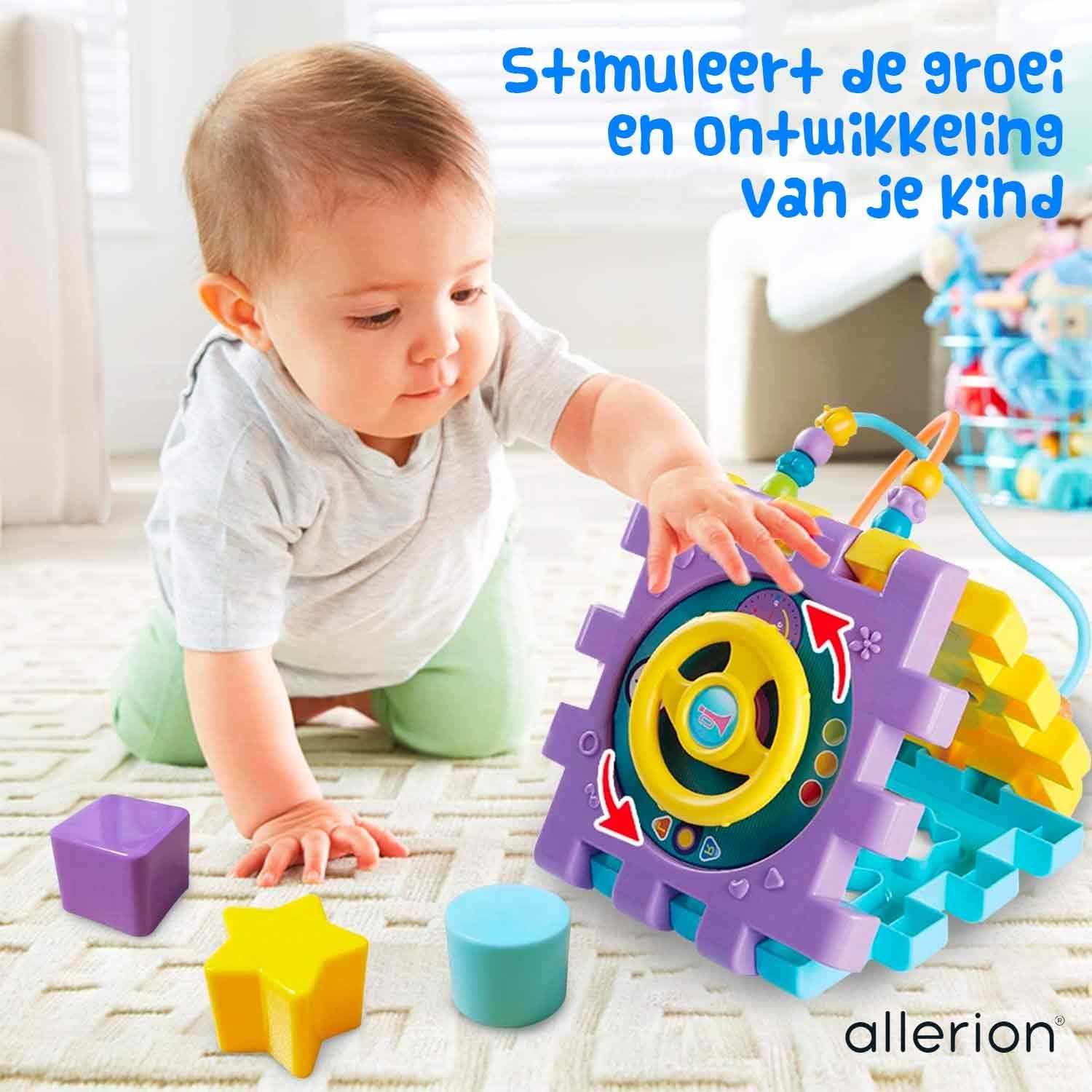 Activiteitenkubus 6-in-1 Speelgoed - Tweedekansje