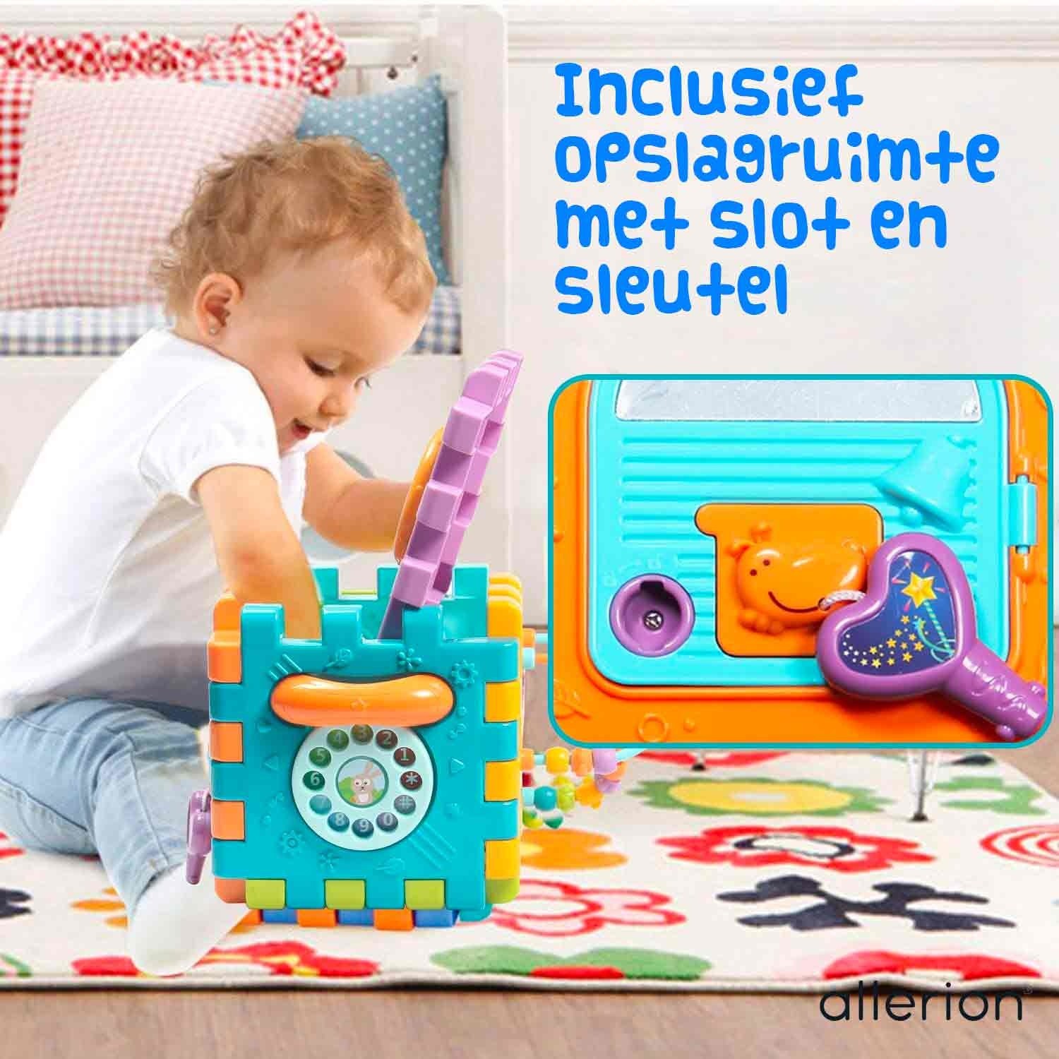 Activiteitenkubus 6-in-1 Speelgoed - Tweedekansje
