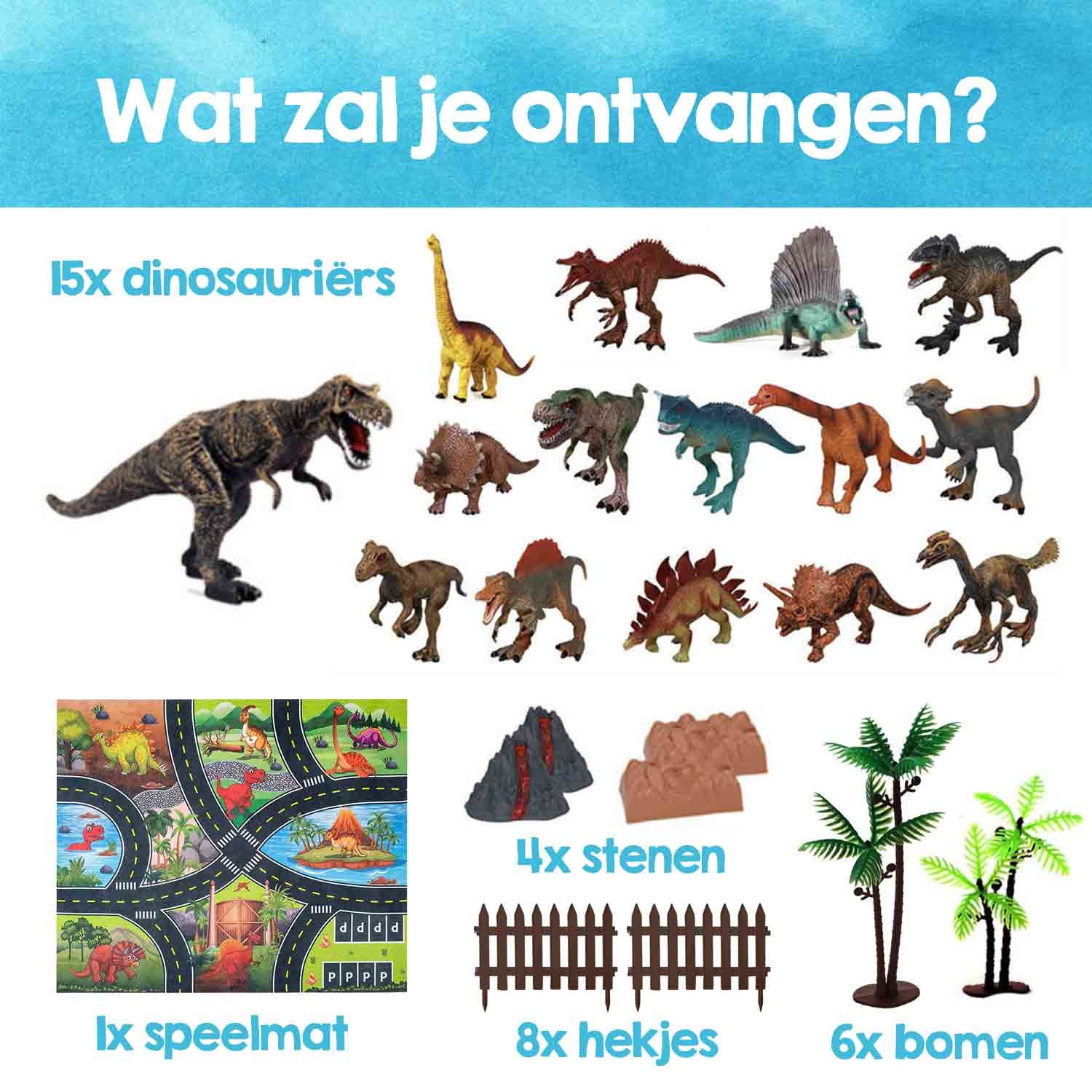 Dinosaurus Speelmat Set - Tweedekansje