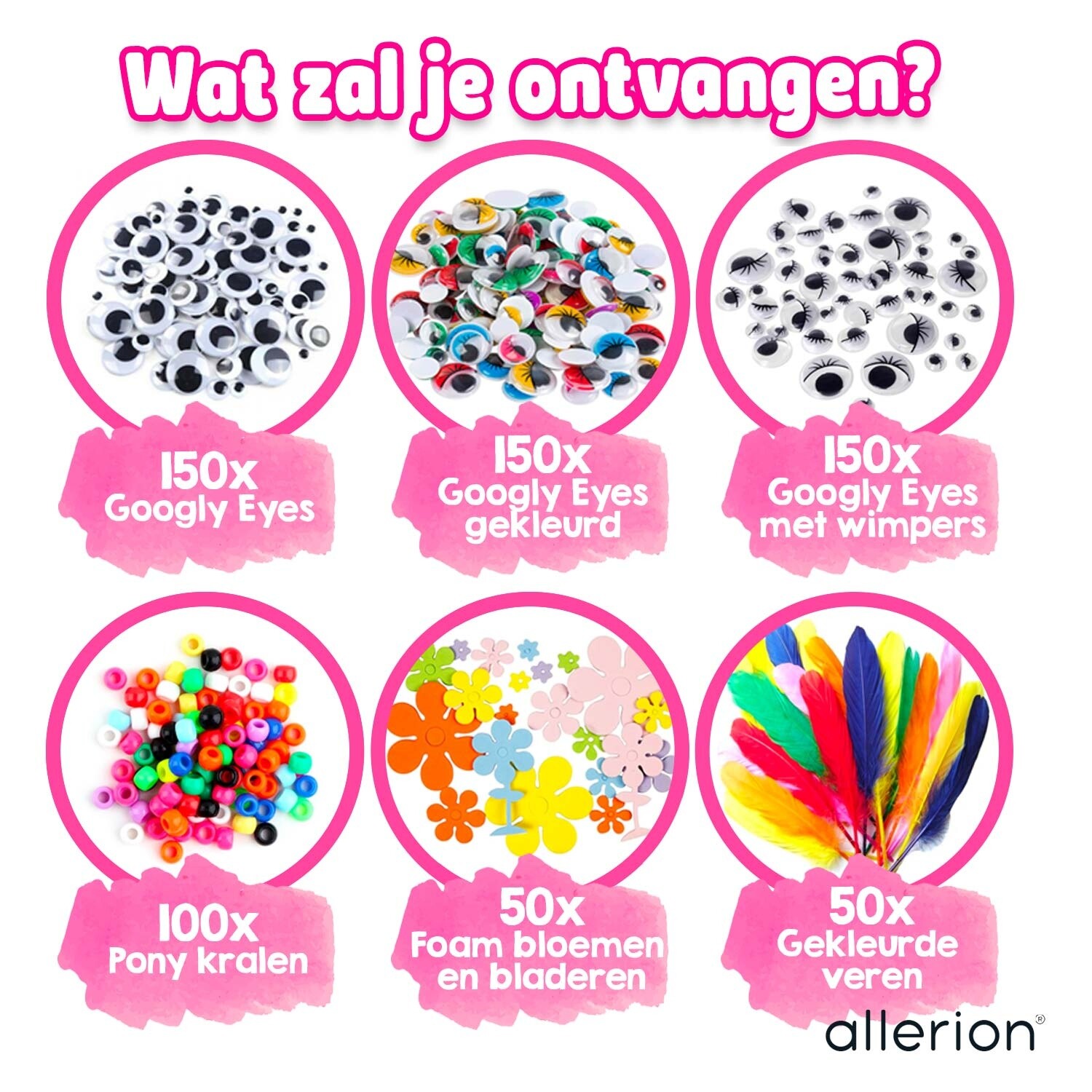 Knutselkoffer Unicorn Glitter XXL