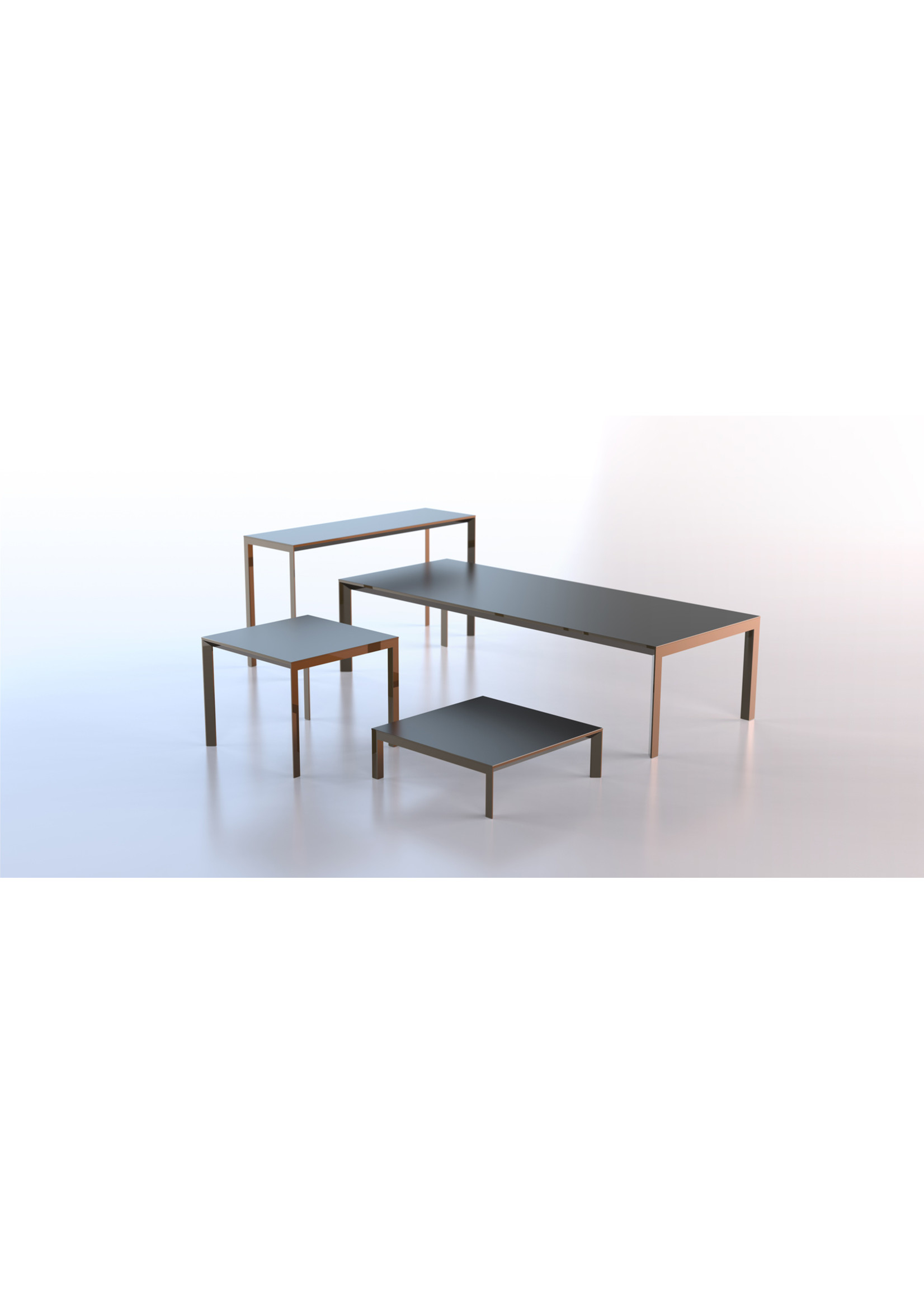 Vondom Frame Aluminium Table 300x120x74