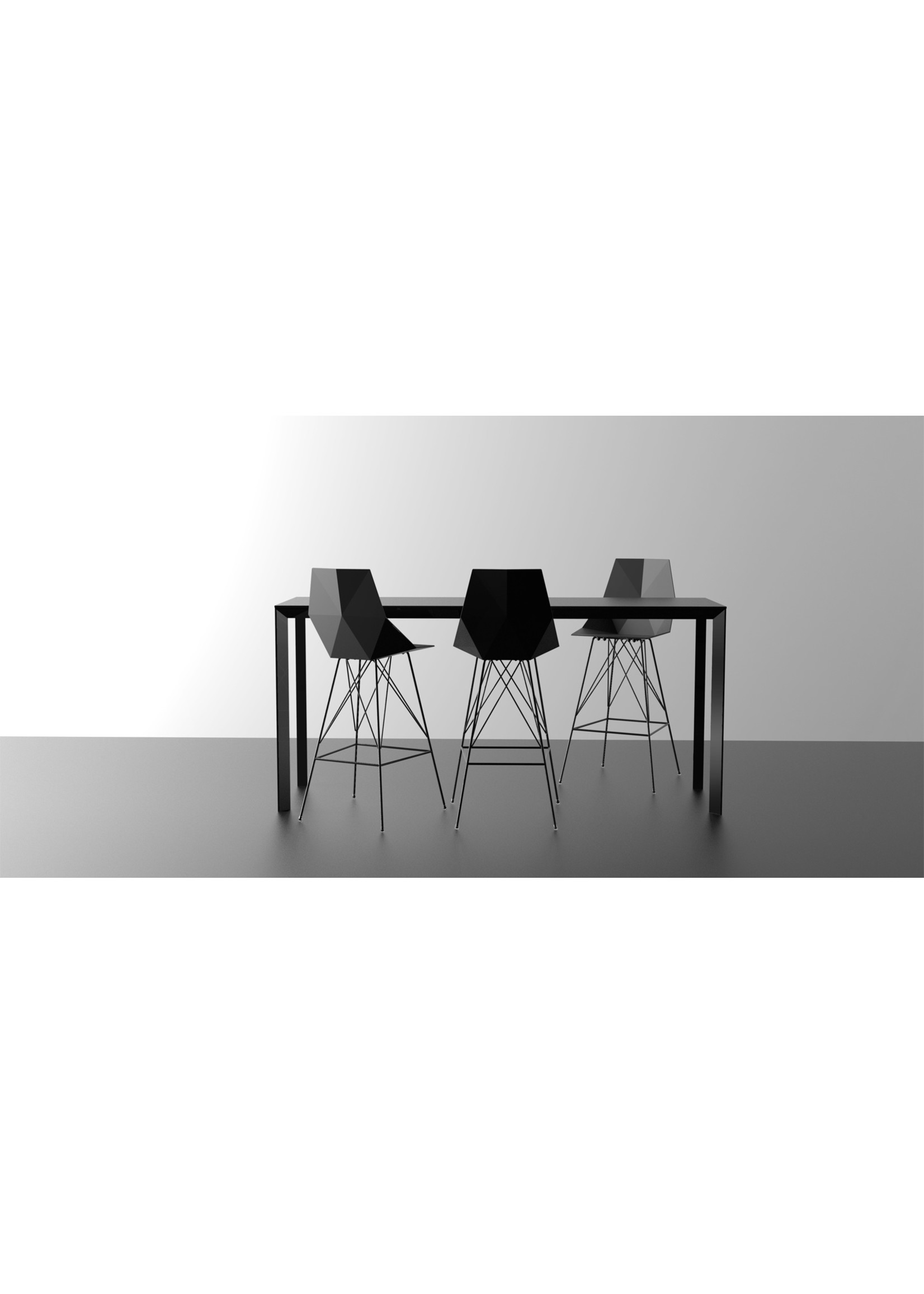 Vondom Frame Aluminium Table 160x80x74