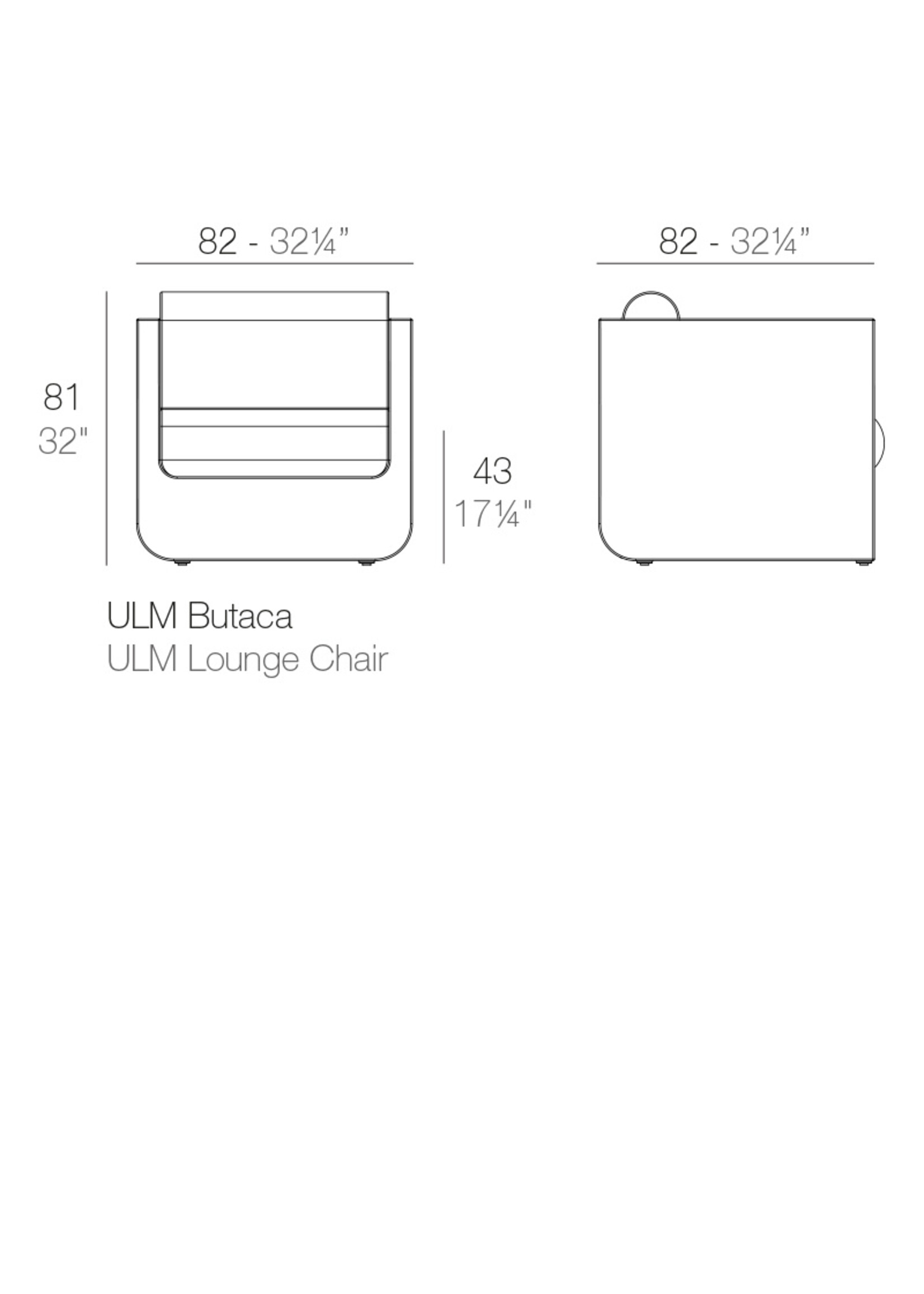 Vondom Ulm Lounge Chair