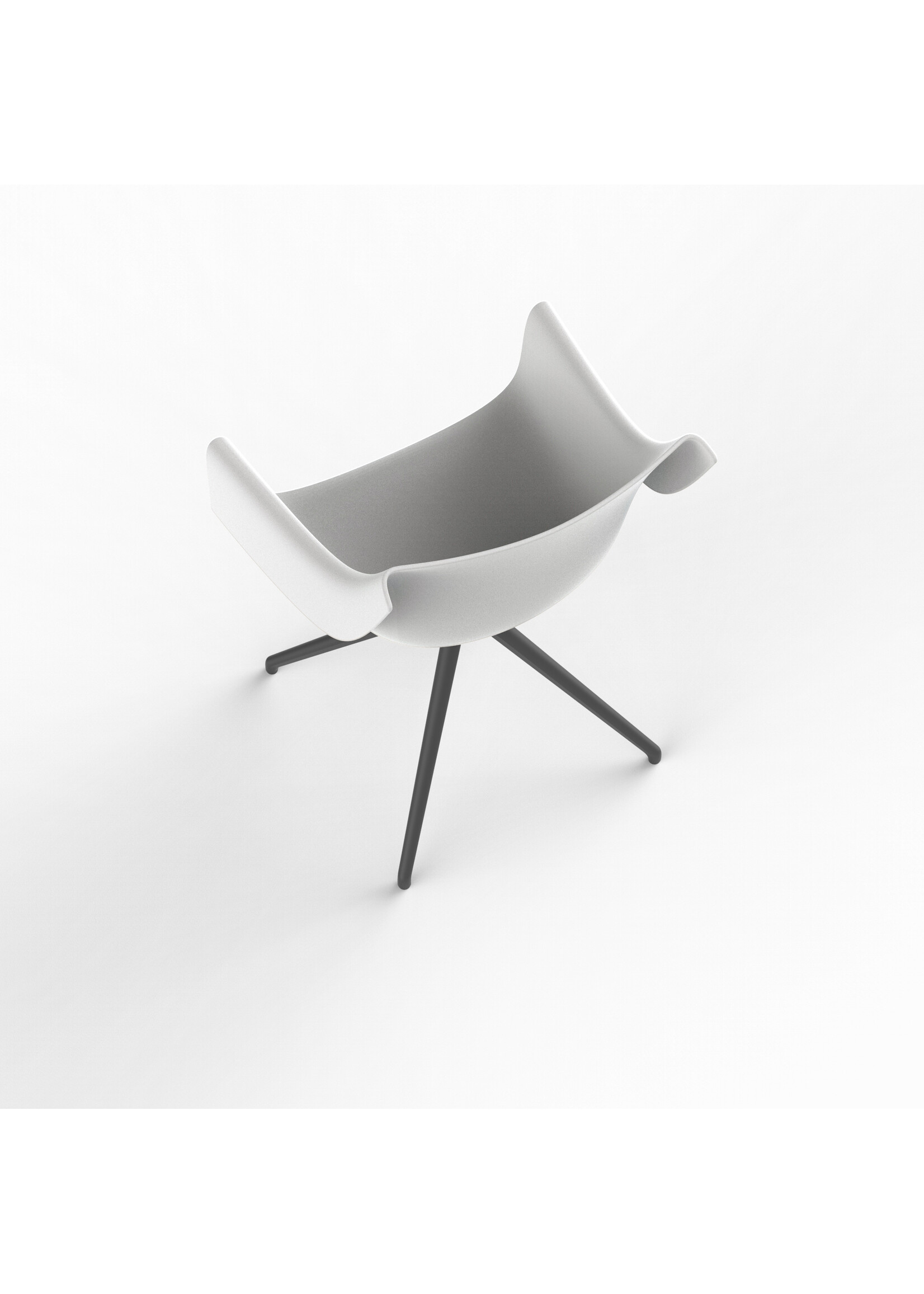 Vondom Manta Swivel Armchair