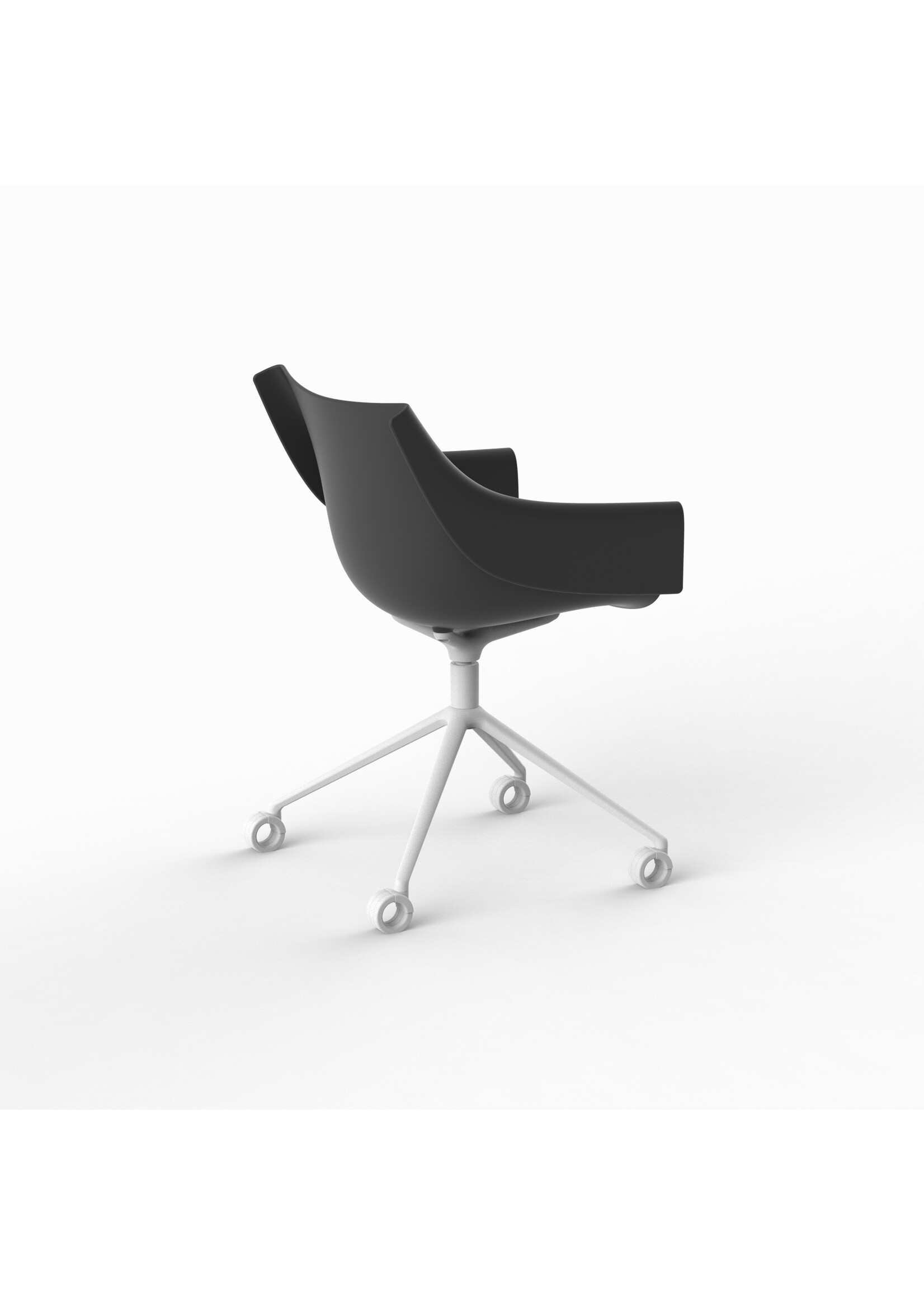 Vondom Manta Swivel Caster Armchair