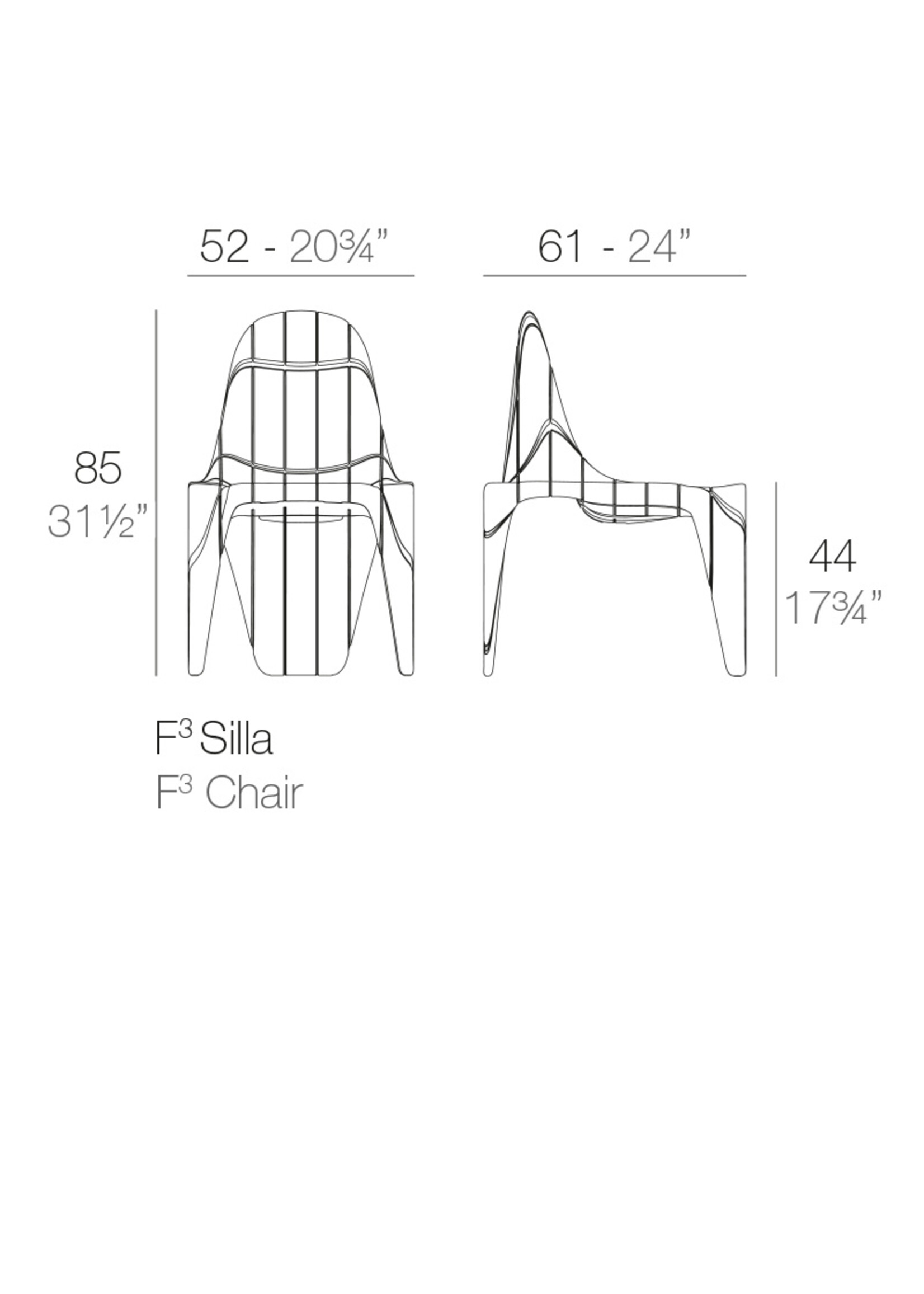 Vondom F3 Chair