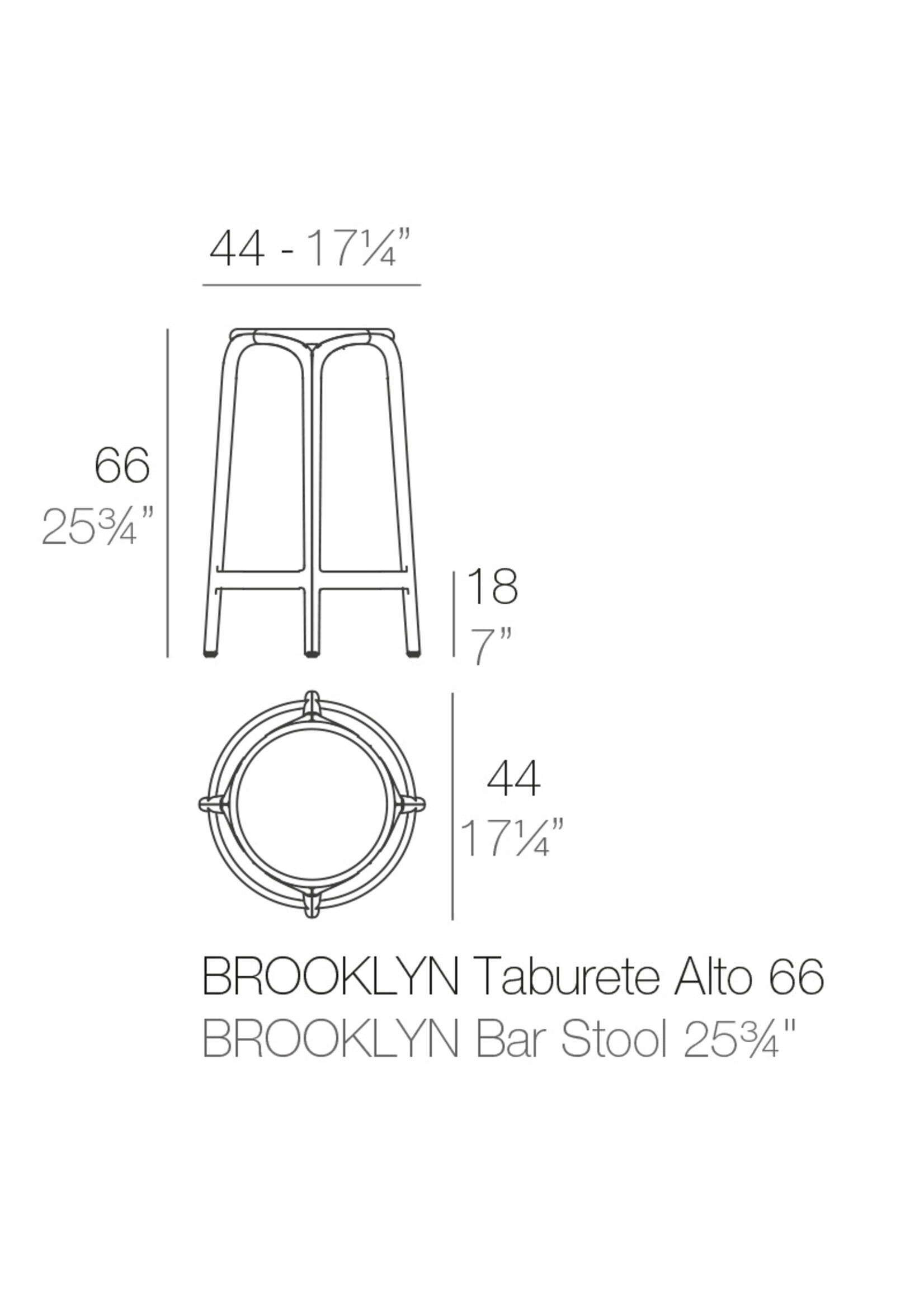 Vondom Brooklyn Counter Stool