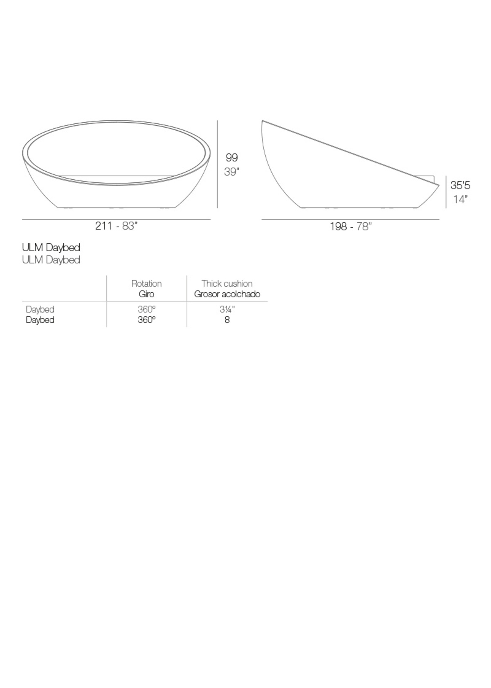 Vondom Ulm Daybed