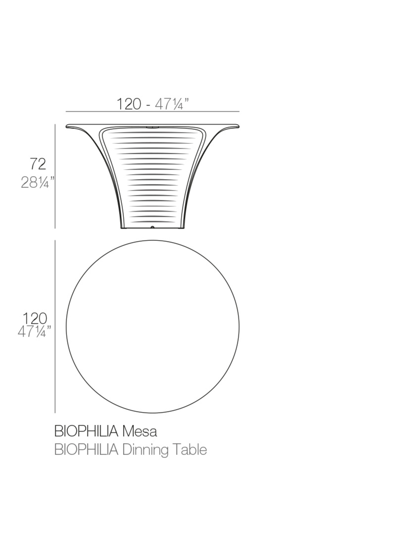 Vondom Biophilia Table