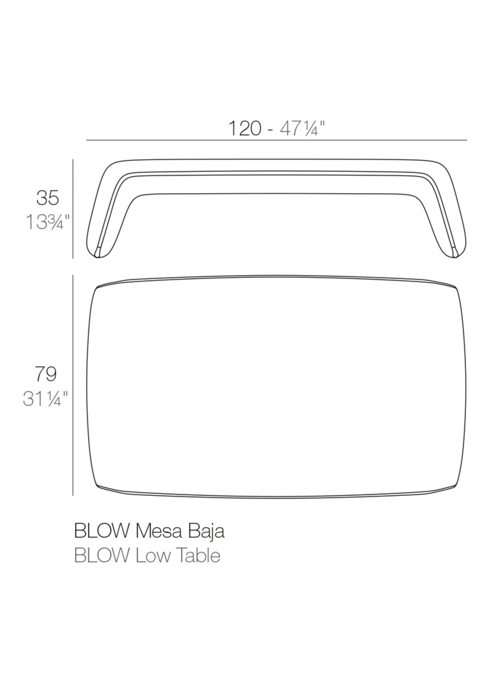 Vondom Blow Coffee Table